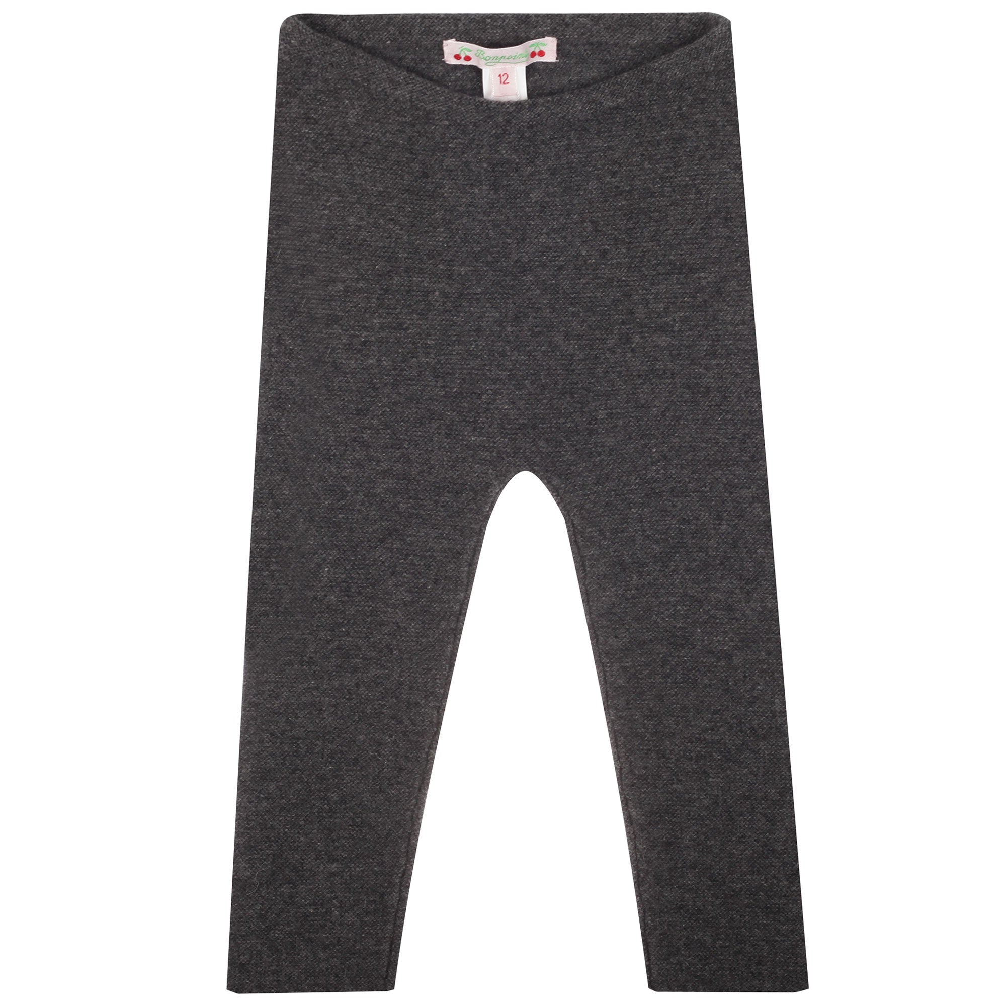 Baby Dark Grey Cashmere Trouser - CÉMAROSE | Children's Fashion Store - 1