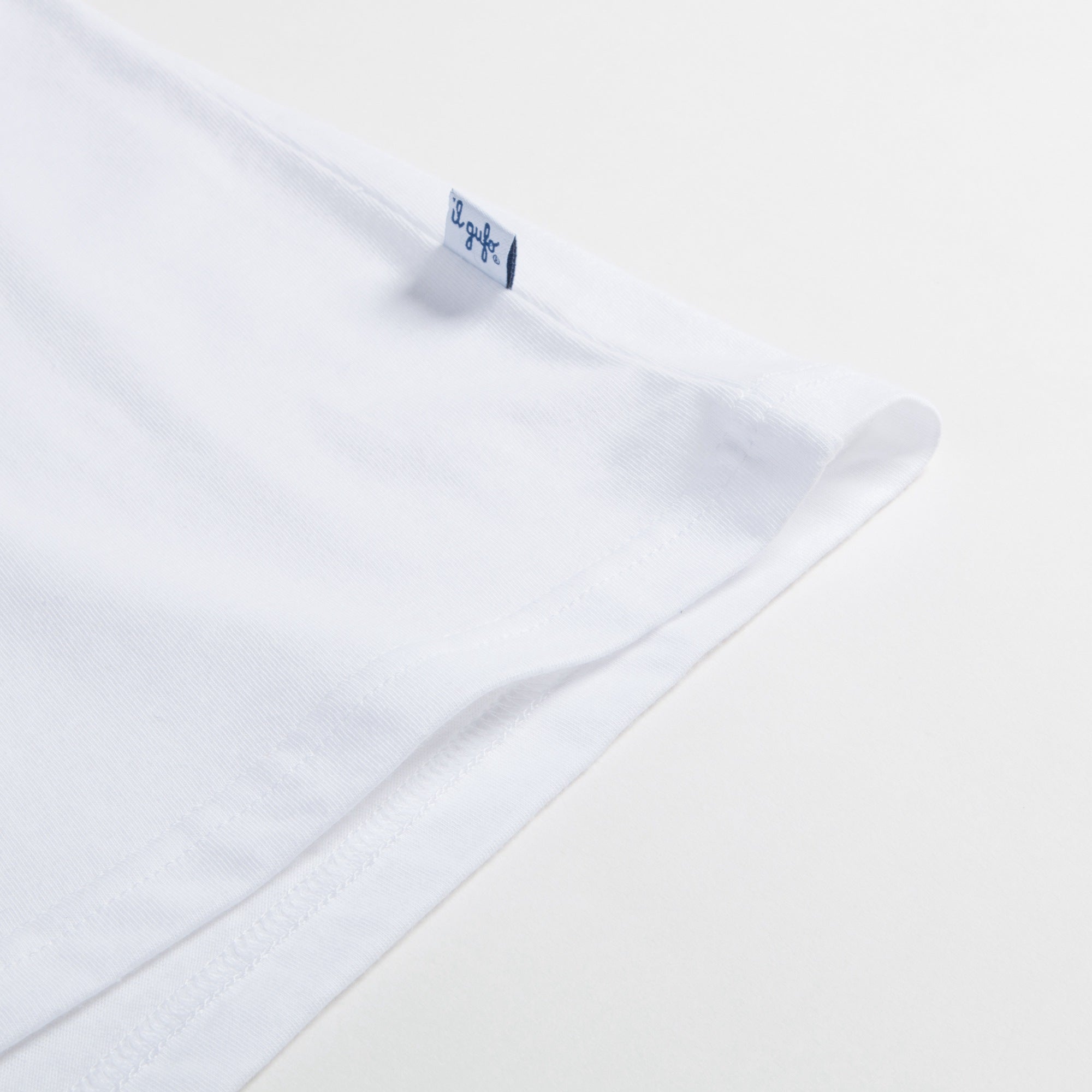 Boys White  "Bluette  Crocodile"  Cotton T-shirt