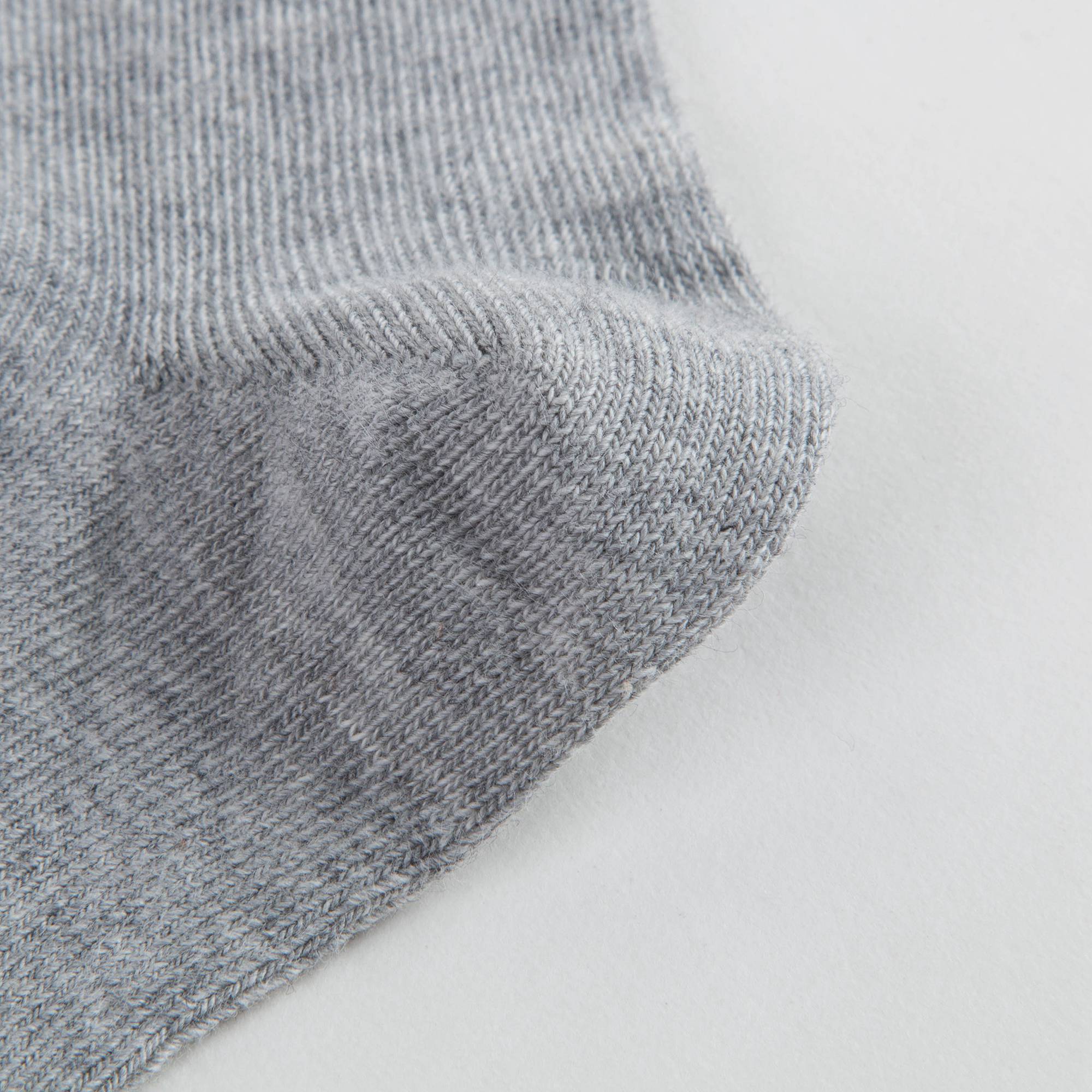 Girls Chine Grey Cotton Tights