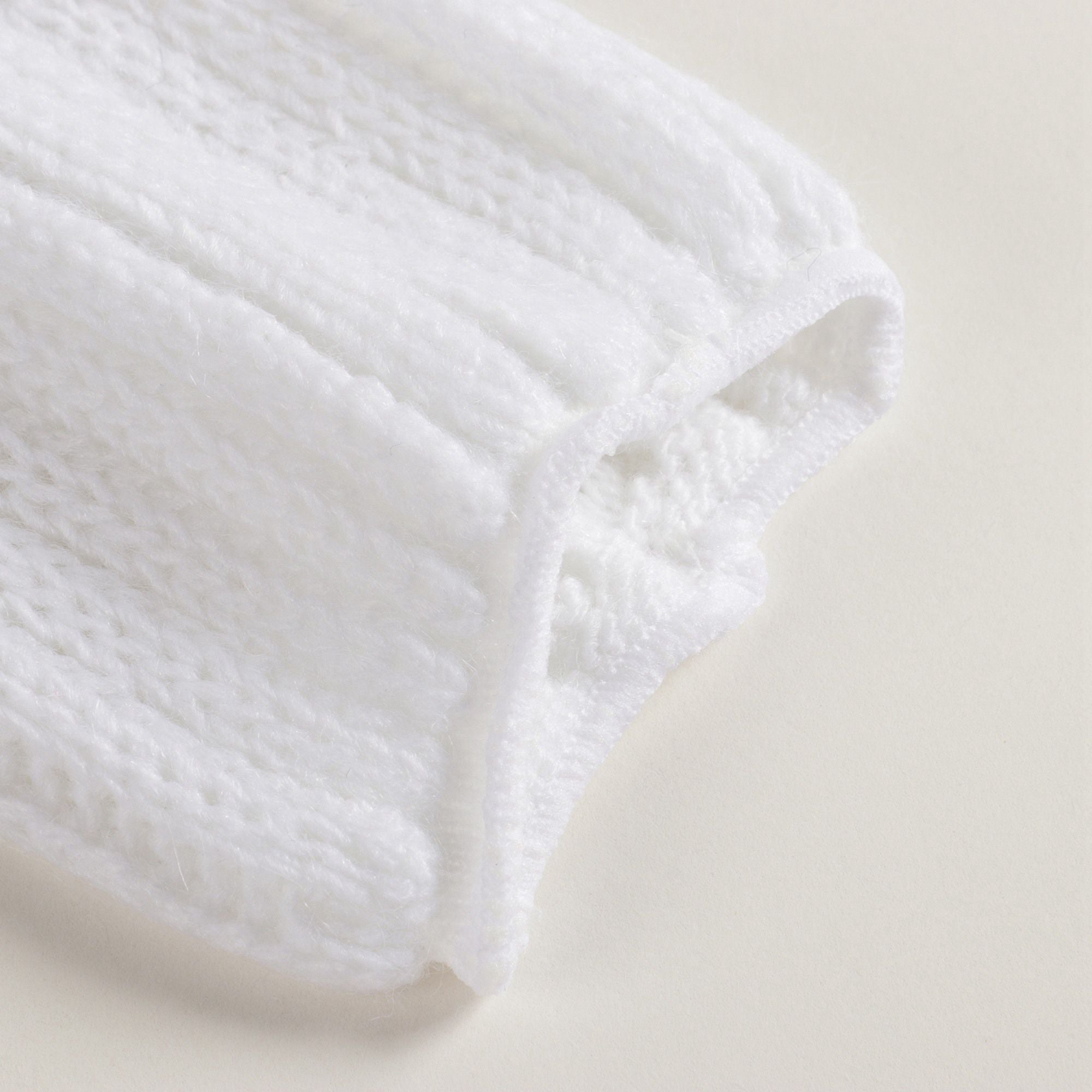 Girls White Ballet Puttes