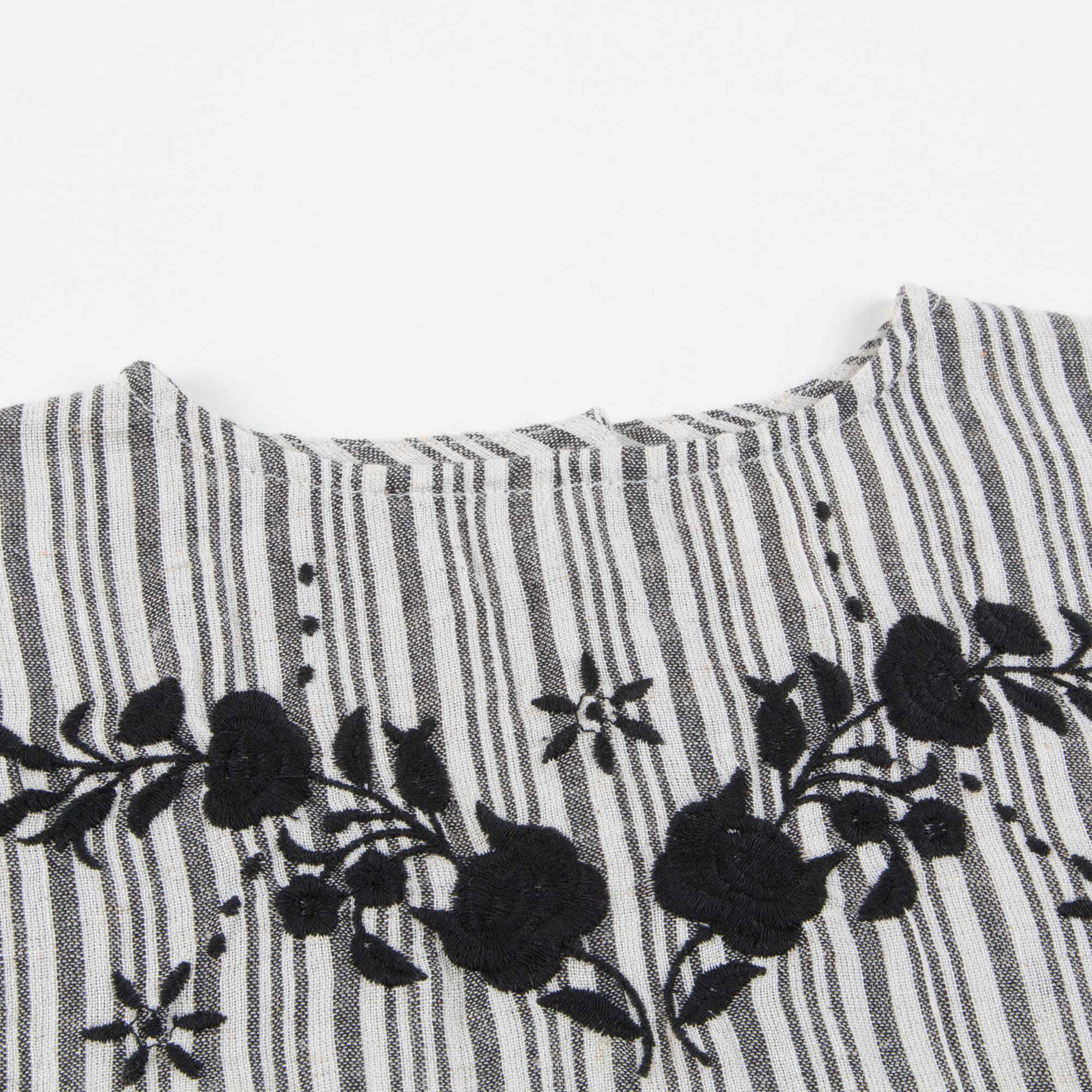 Girls Black & White "Stripes  B&W" Tunic
