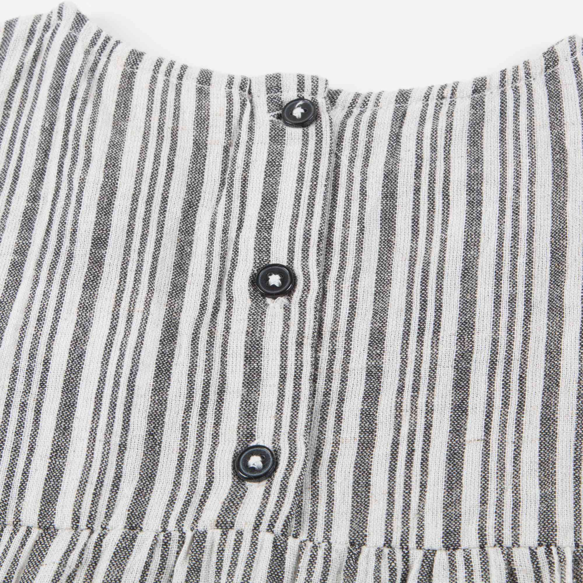 Girls Black & White "Stripes  B&W" Tunic