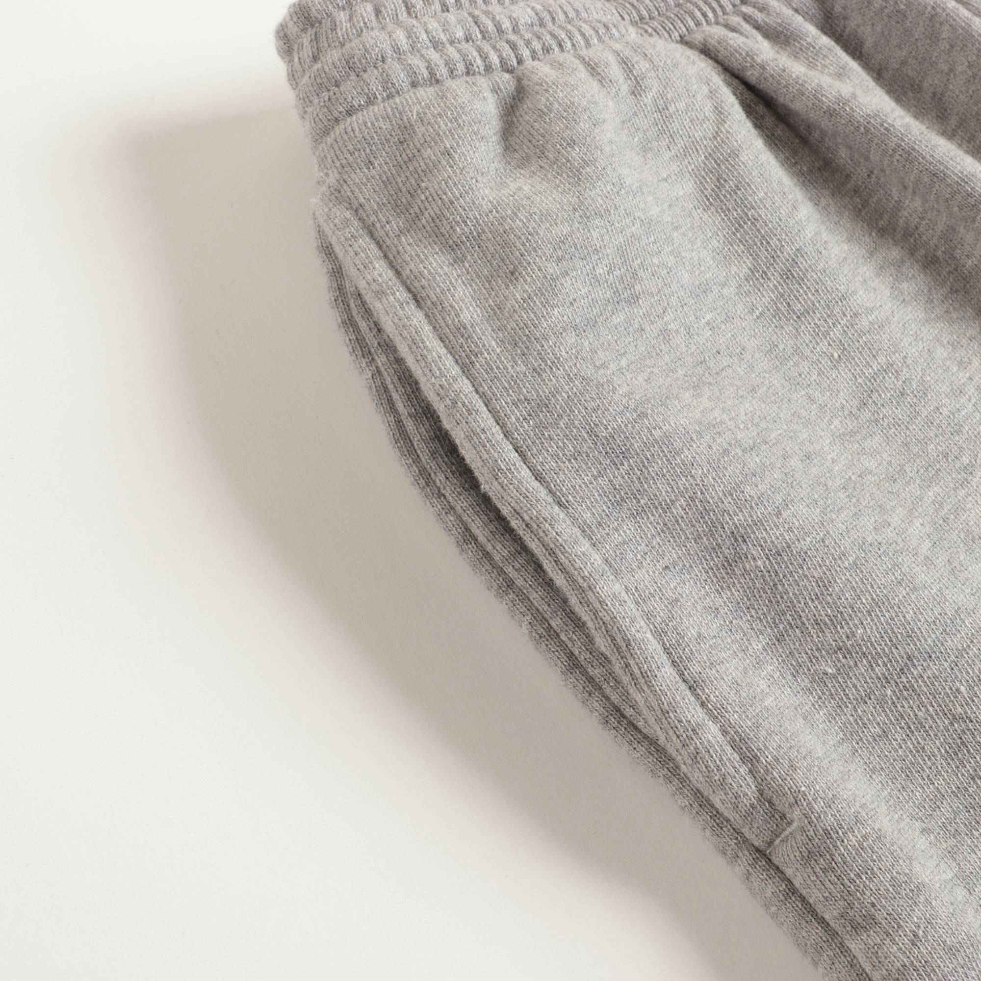 Boys Grey Logo Cotton Sweatpants