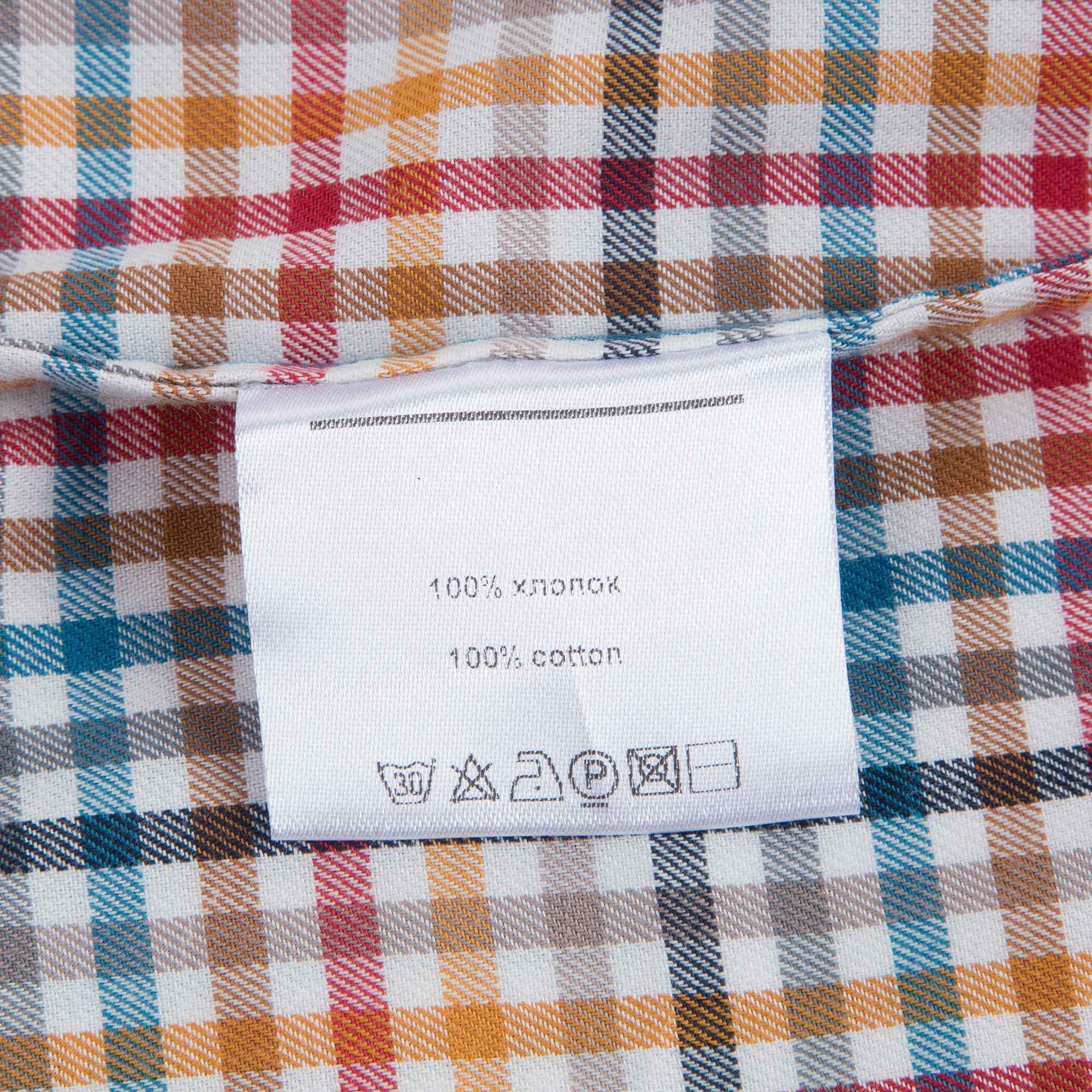 Boys Multicolour Check Polo Shirt