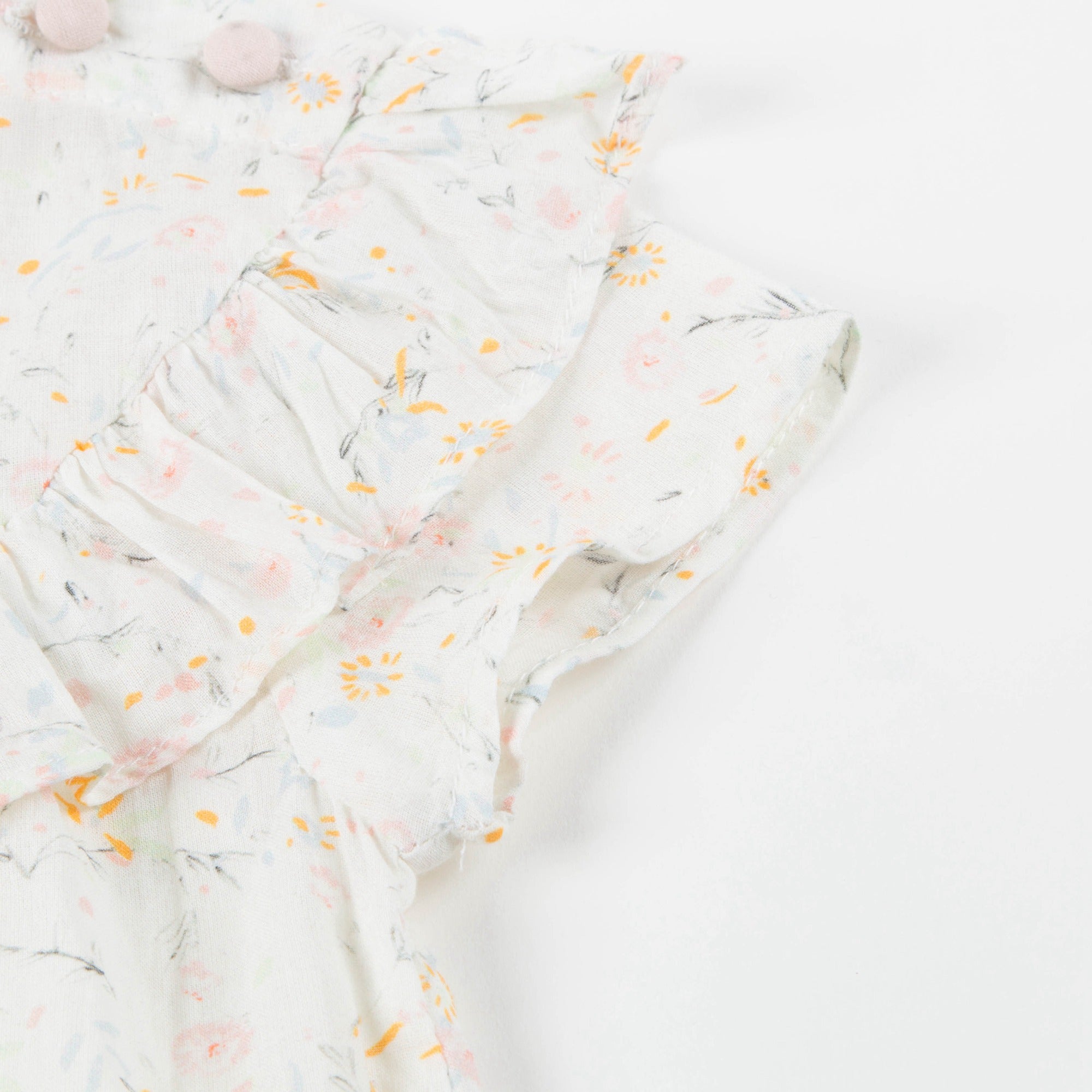 Baby Girls Multicolor  "Cotton  Flowers"  Tunic
