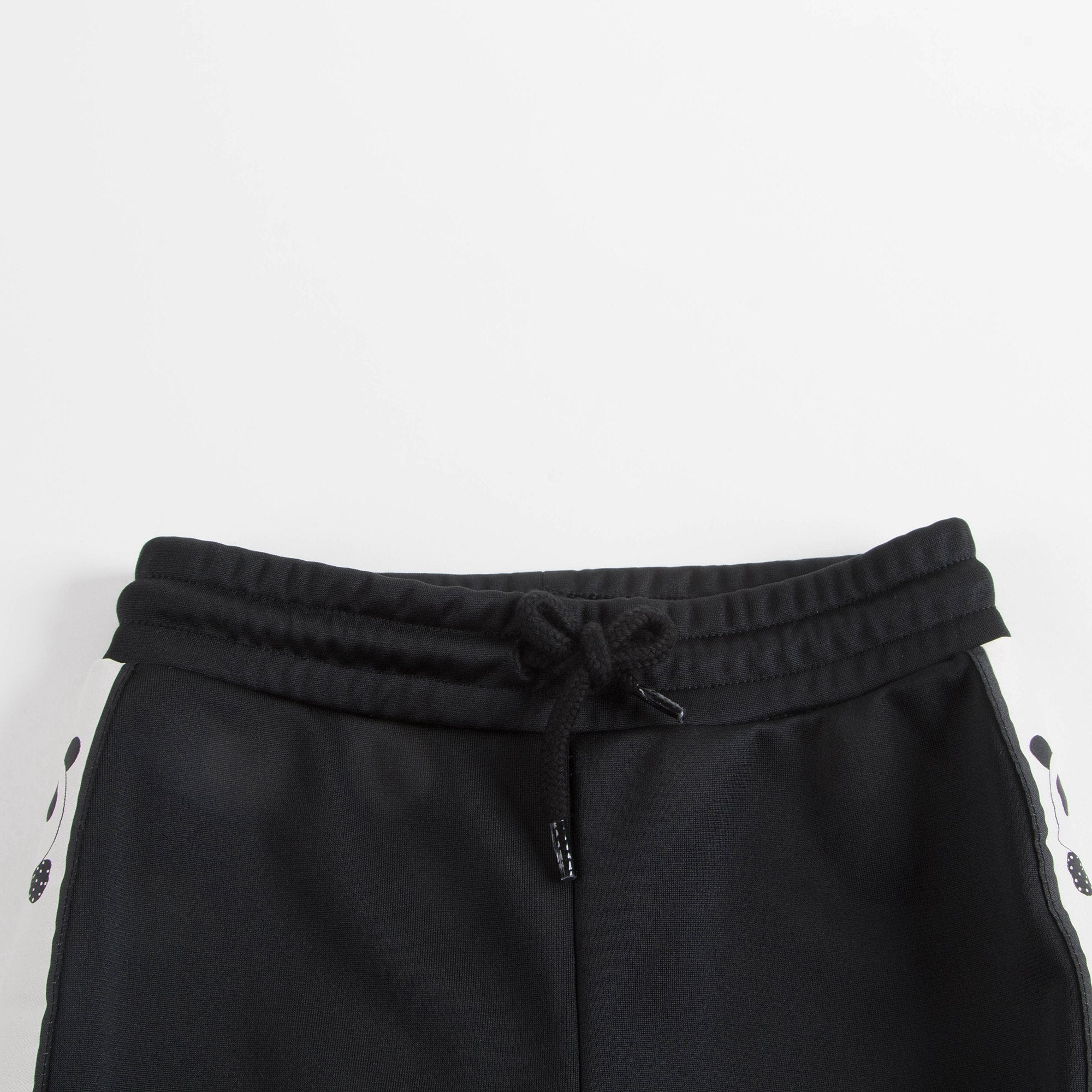 Boys & Girls Black Cotton Trousers