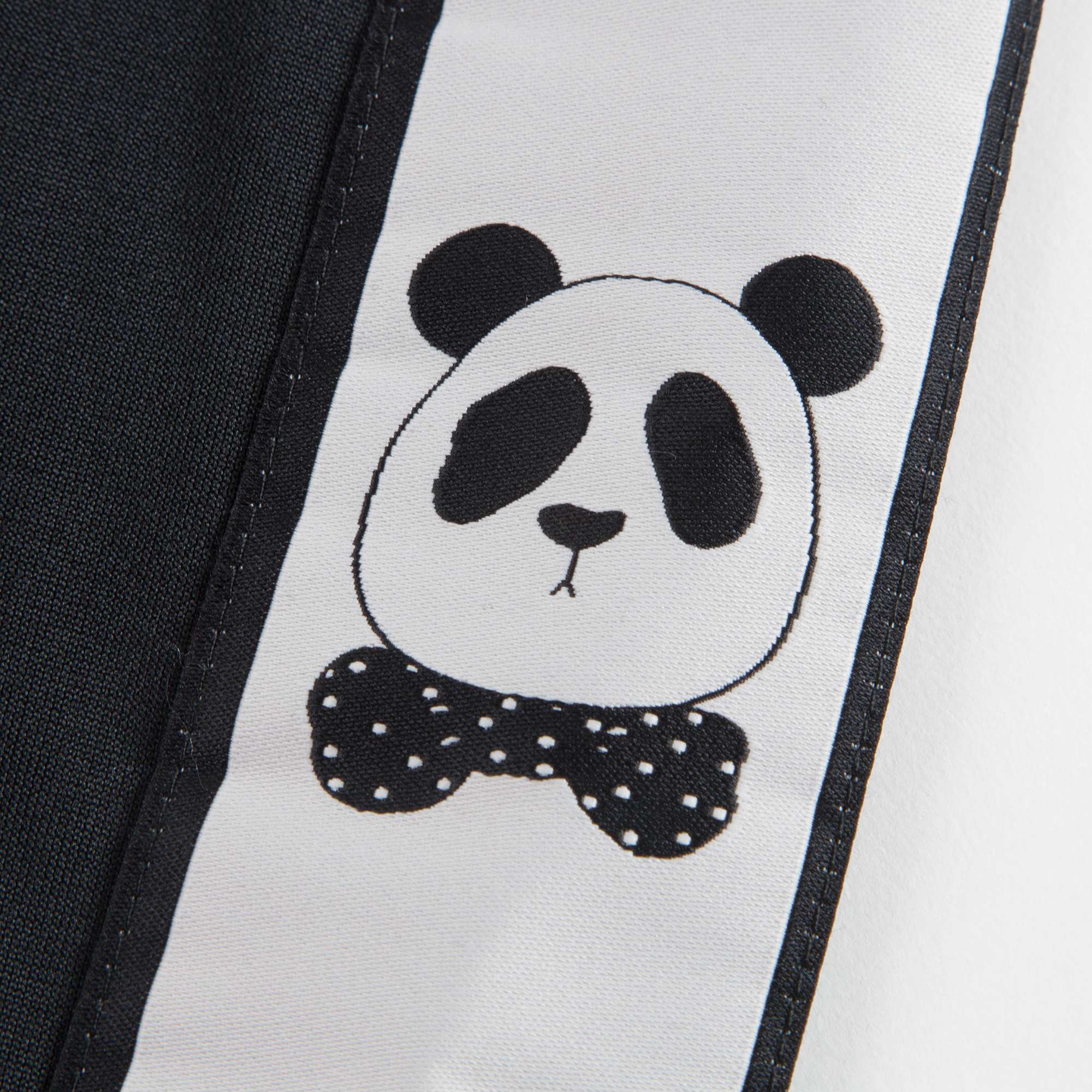 Boys & Girls Black Cotton Trousers