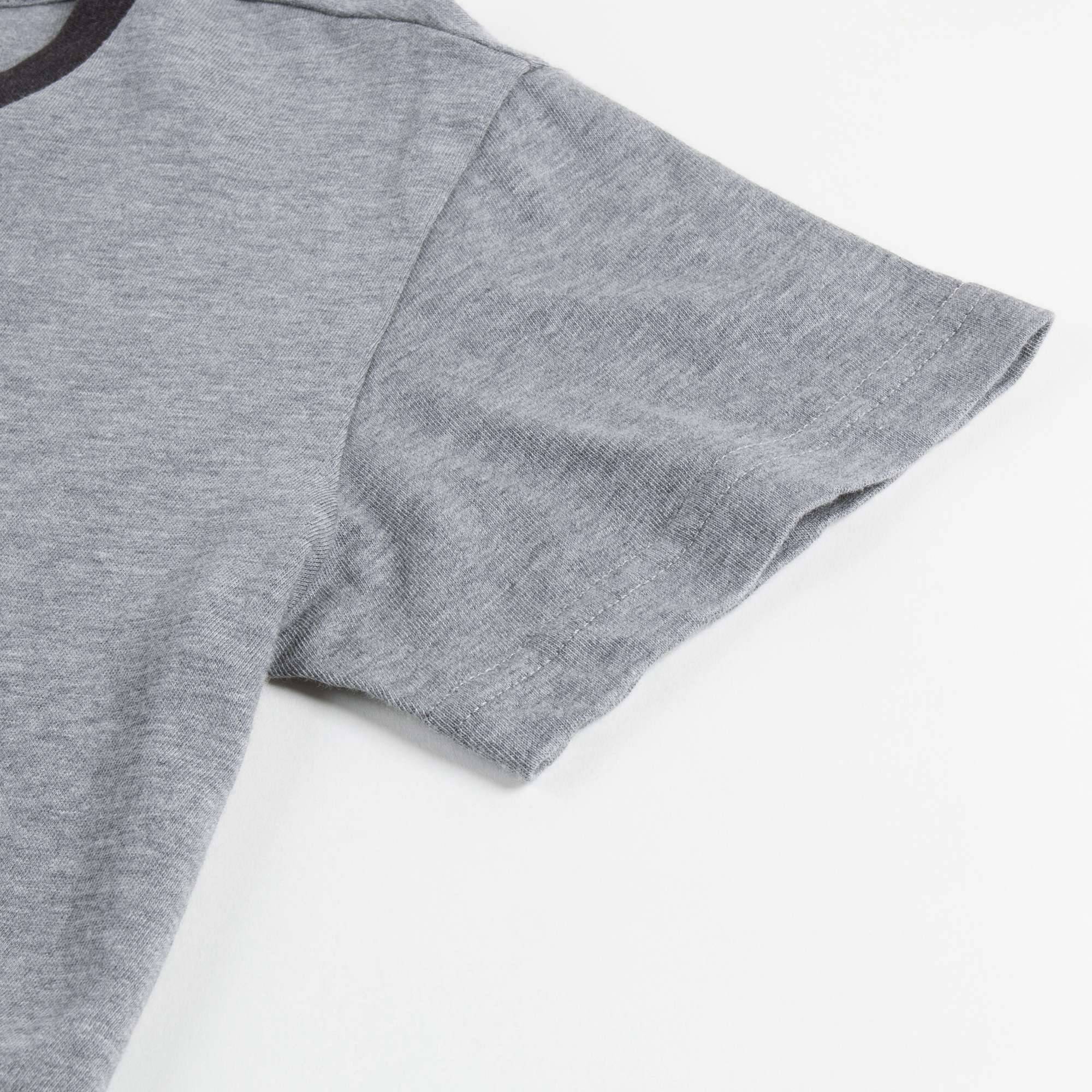 Boys Gray Printing T-Shirt