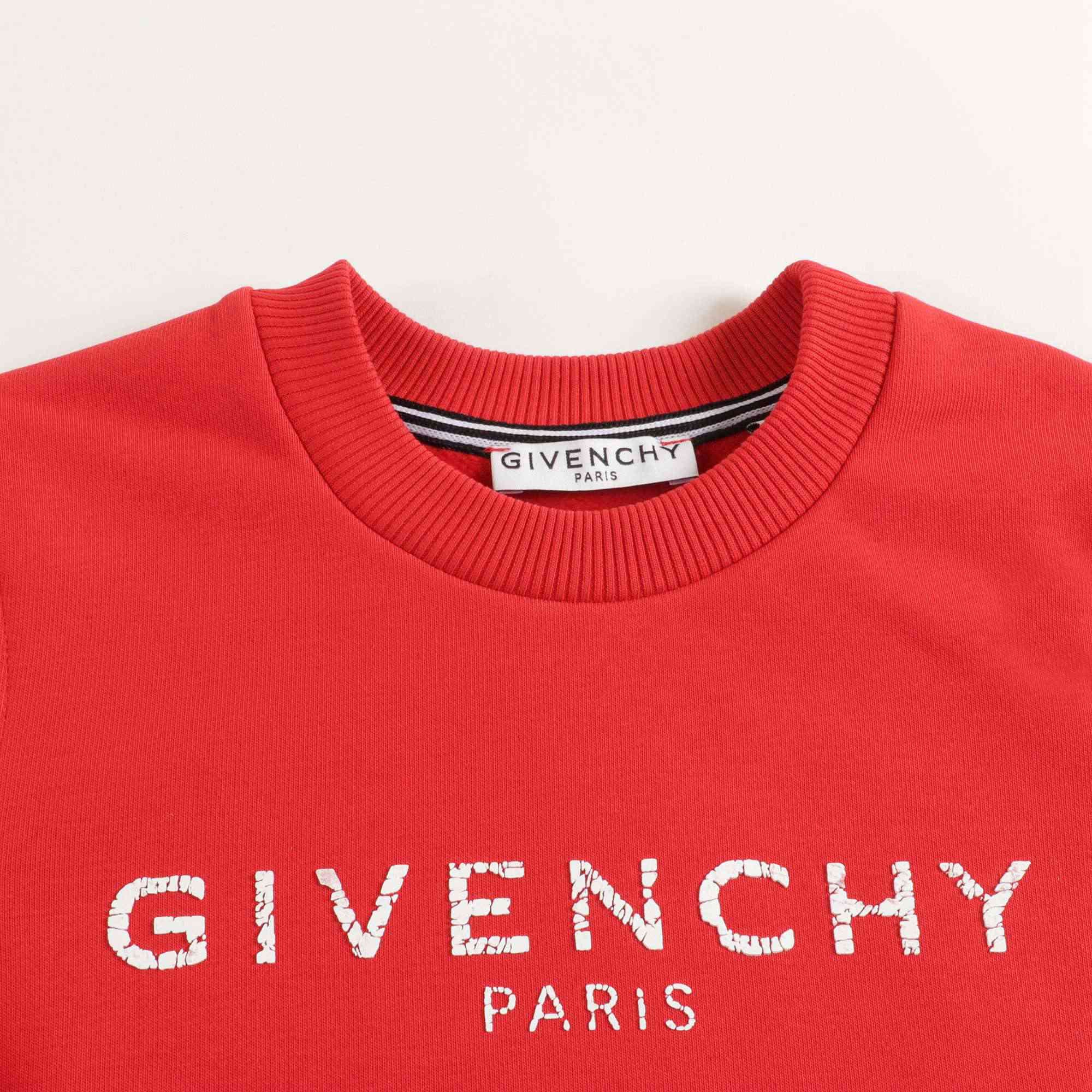 Boys & Girls Red Logo Sweatshirt