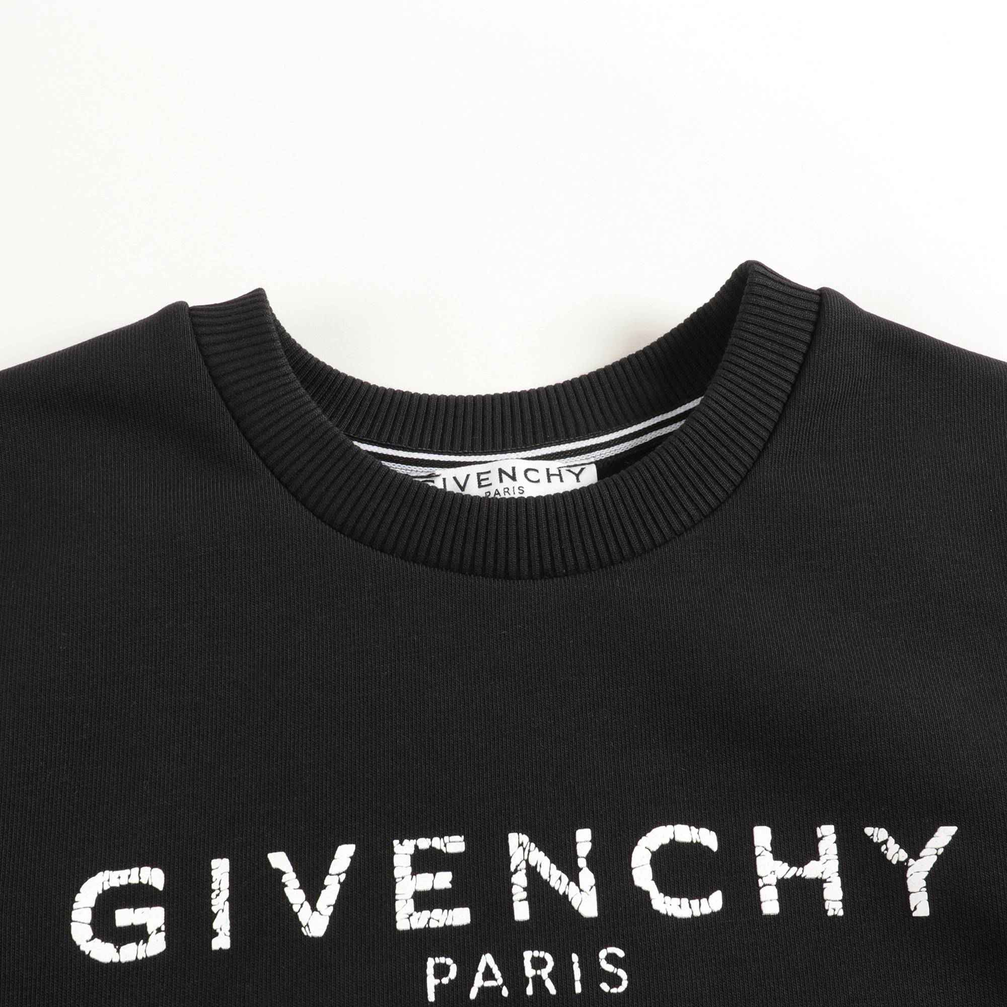 Boys & Girls Black Logo Sweatshirt