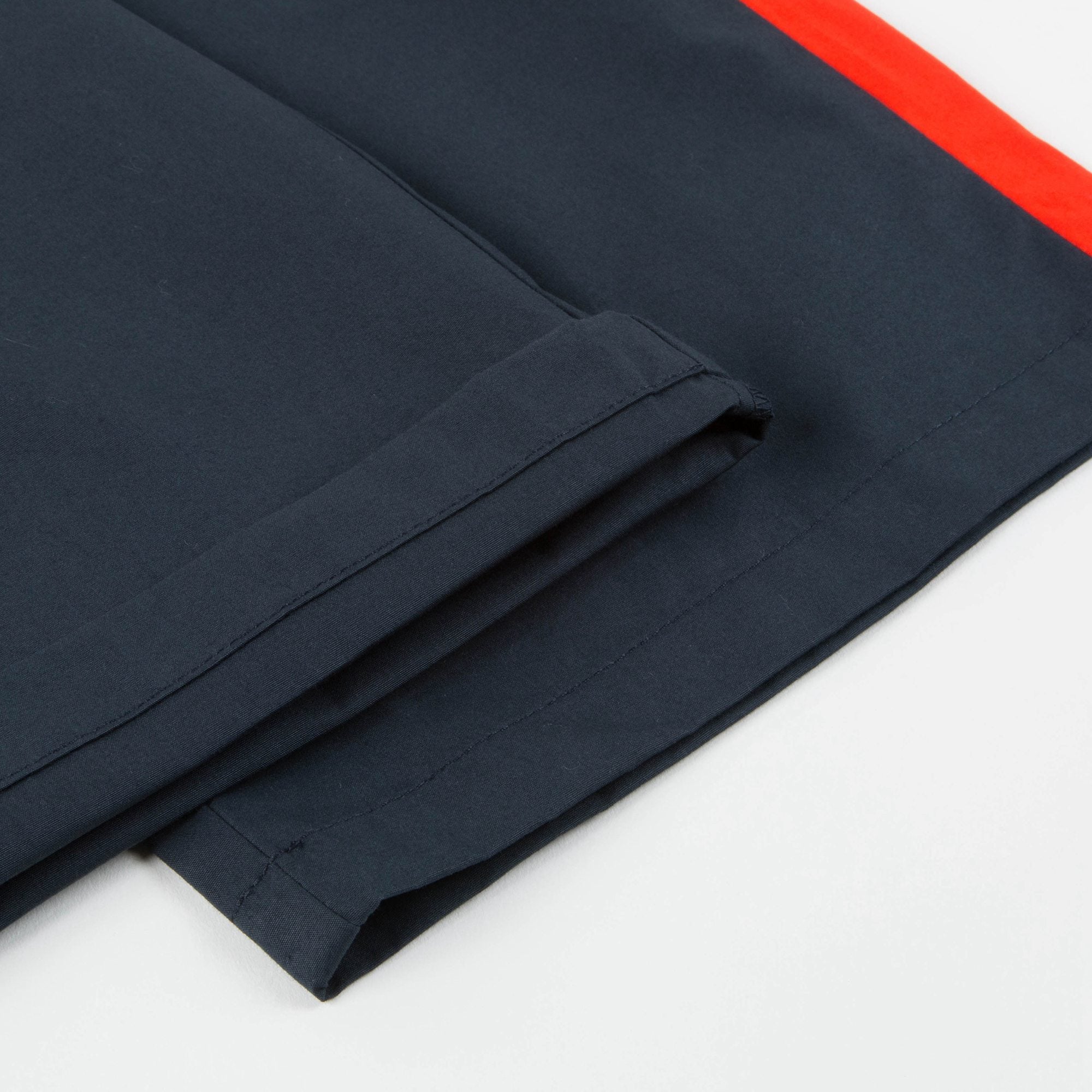 Girls Navy & Carmine Cotton Cool Pant