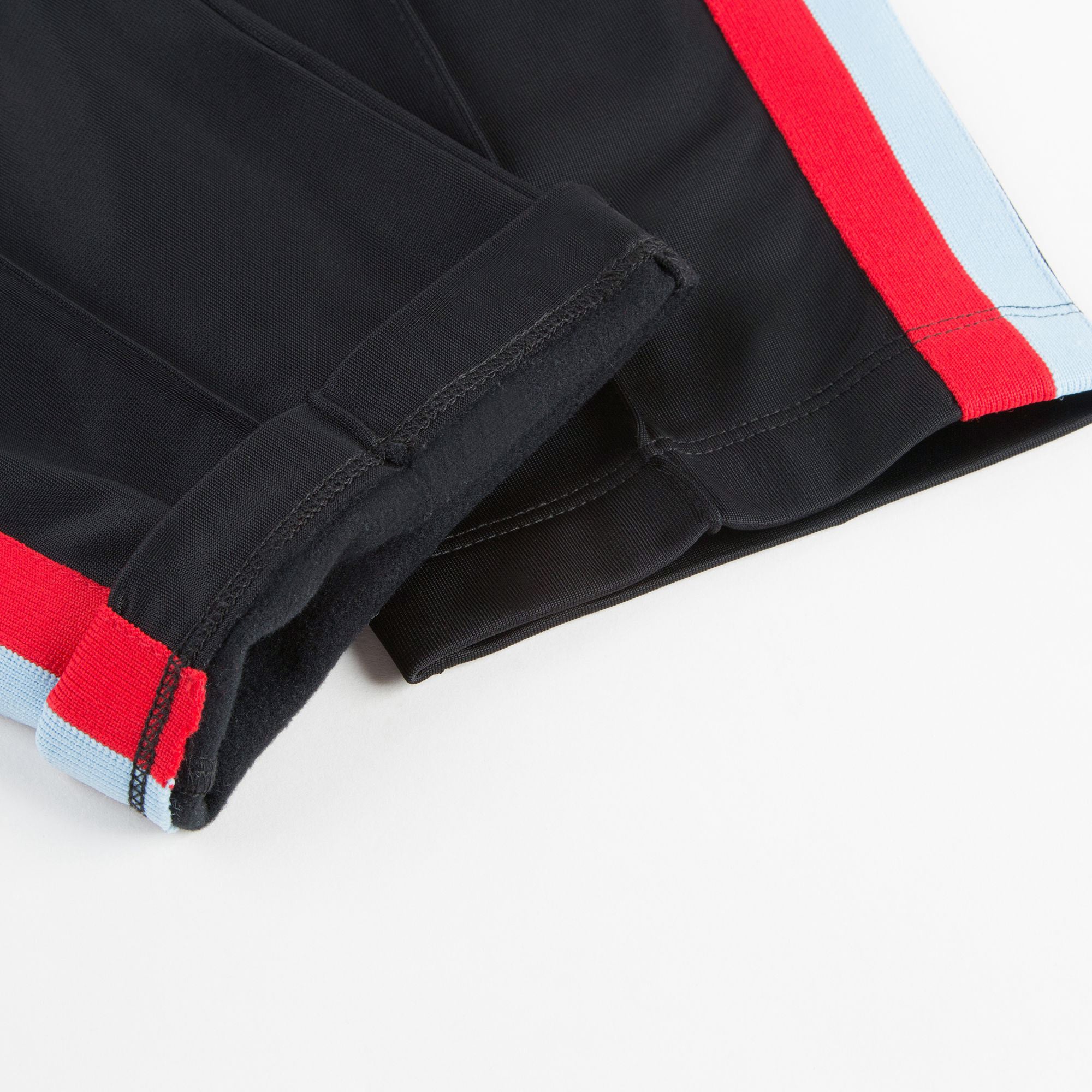 Boys & Girls Black Jersey Trousers With Red Trim