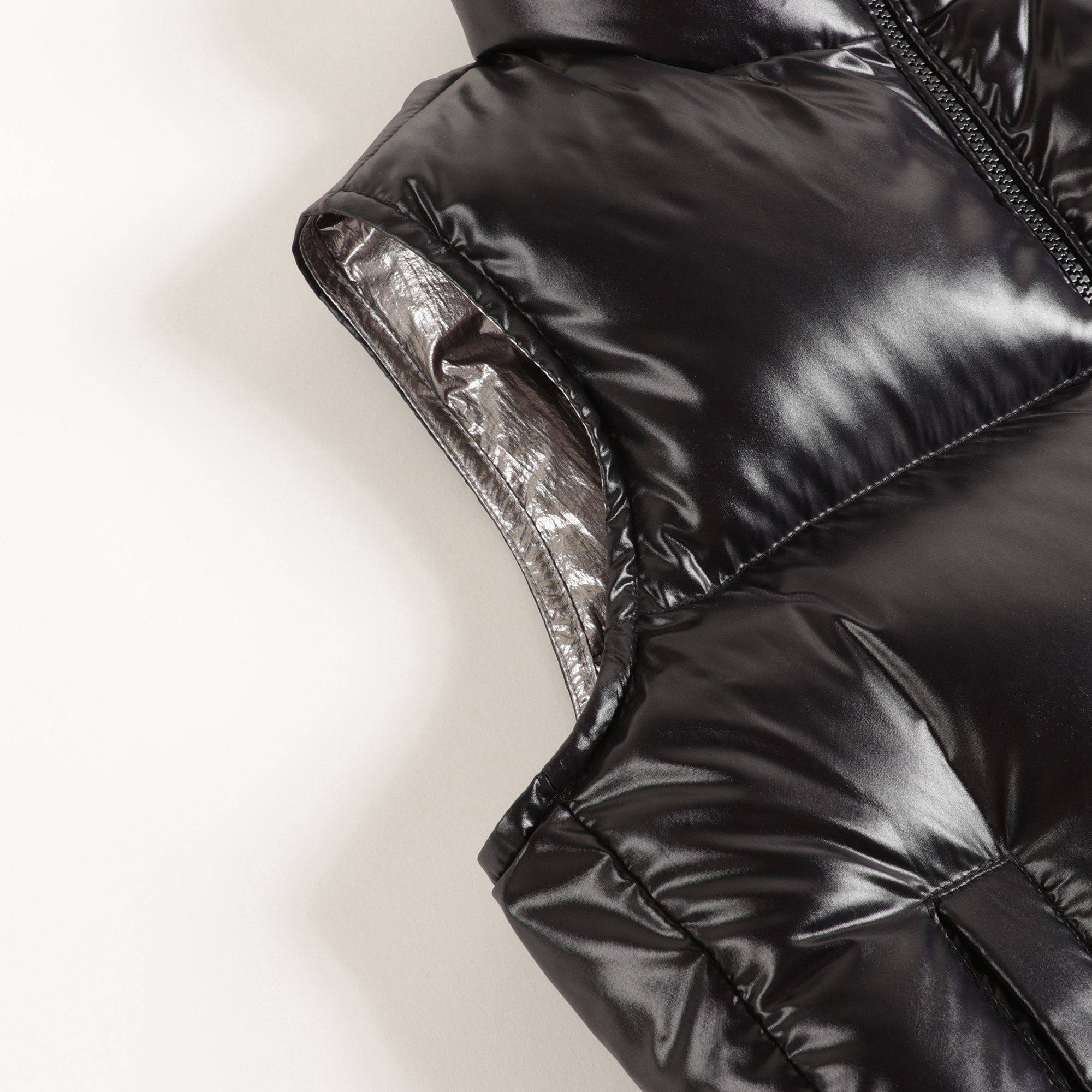 Boys & Girls Black ARKELL Padded Down Vest