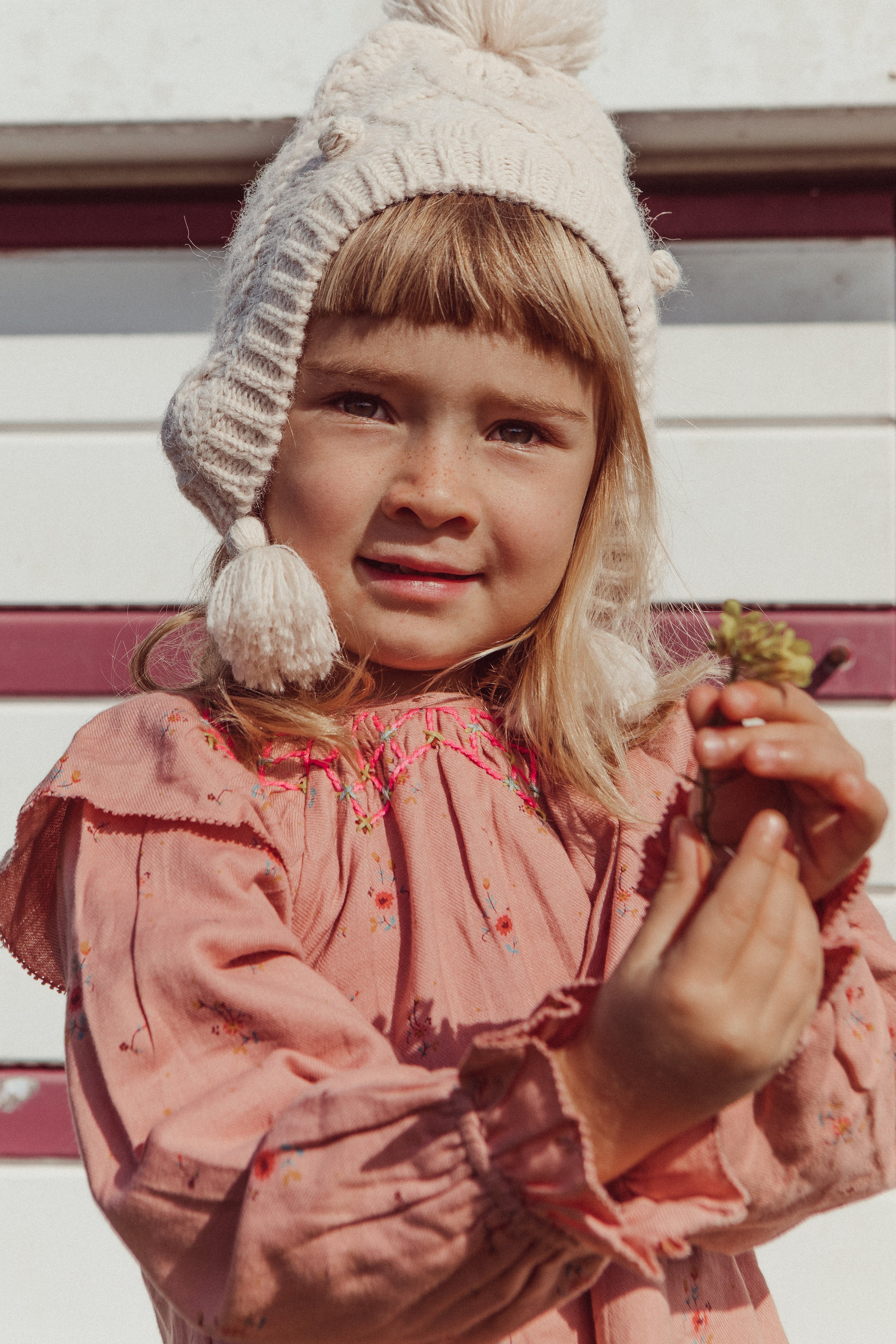 Robe en coton Sienna Meadows pour fille