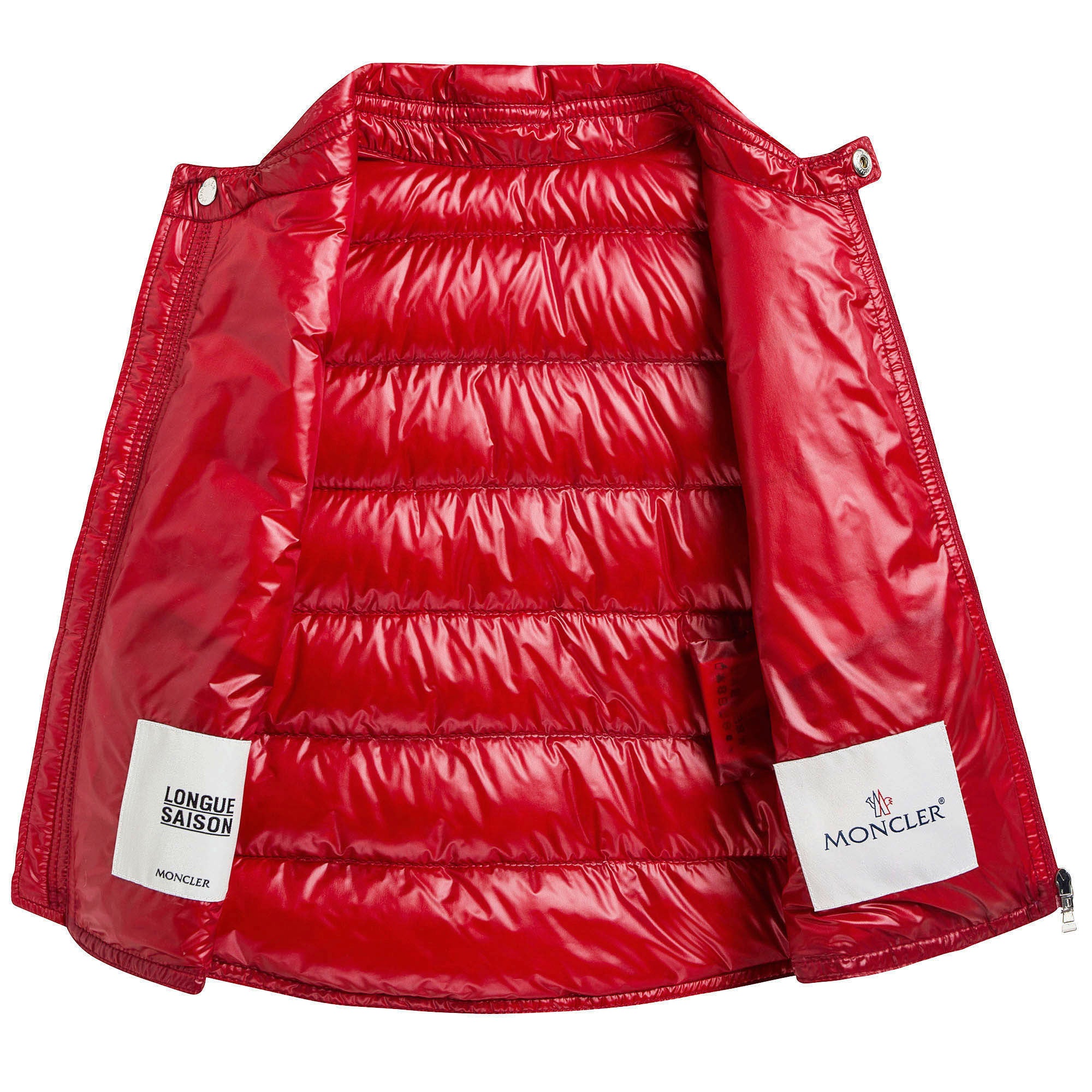 Boys Red 'Gui' Down Padded Gilet