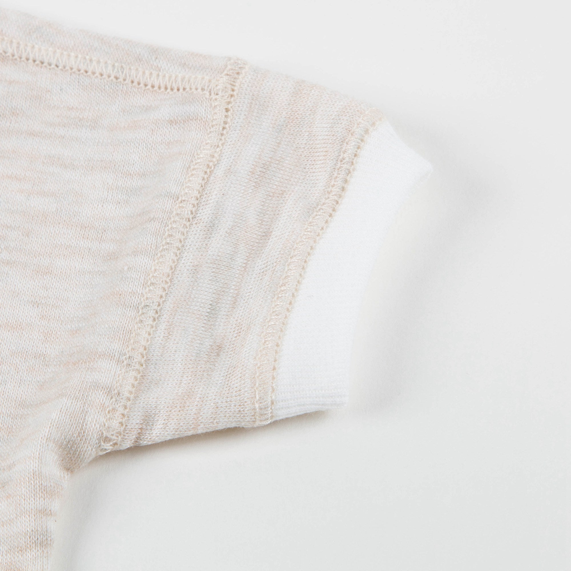 Baby Oatmeal Cotton Jersey T-Shirt