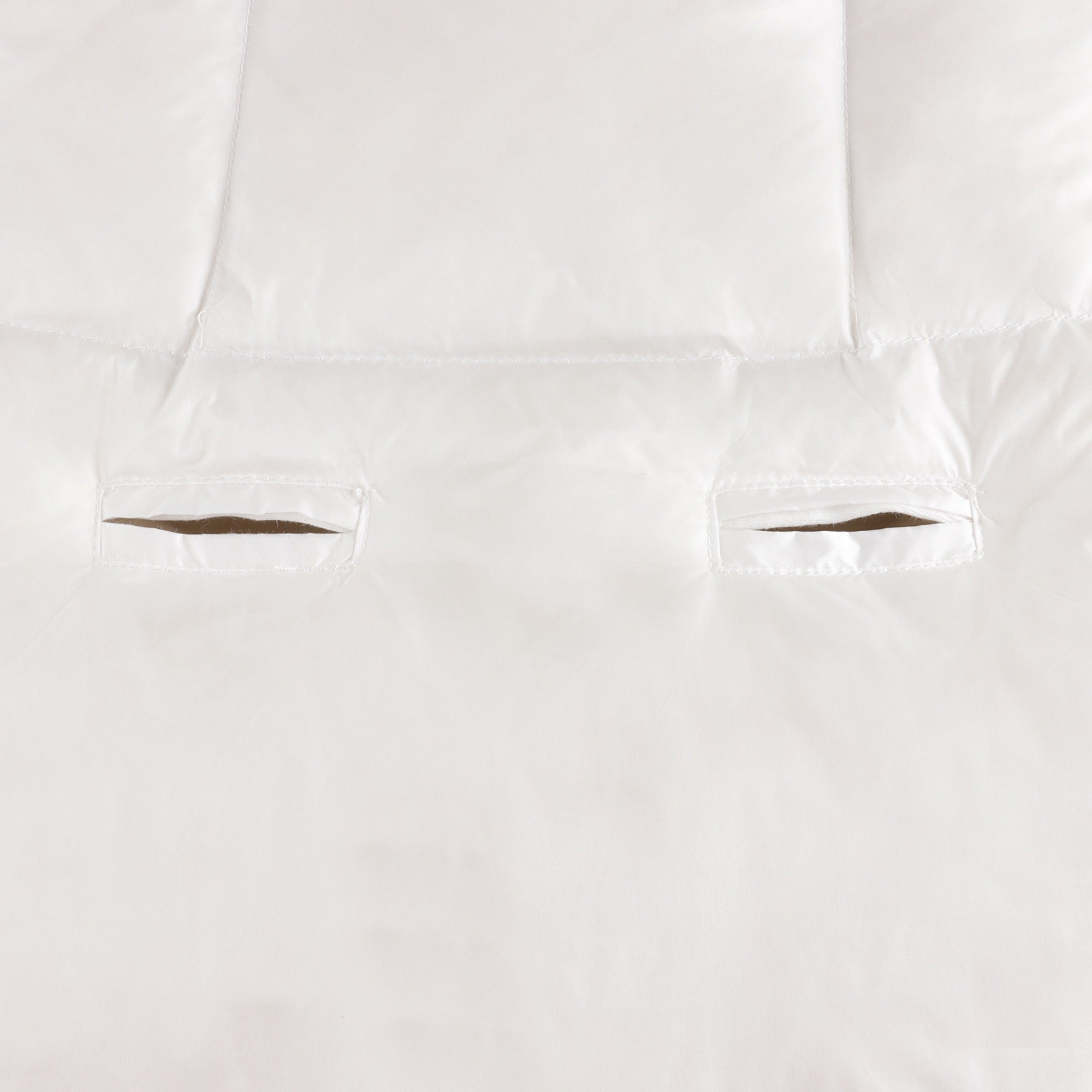 Baby Boys & Girls White Padded Down Sleeping Bag