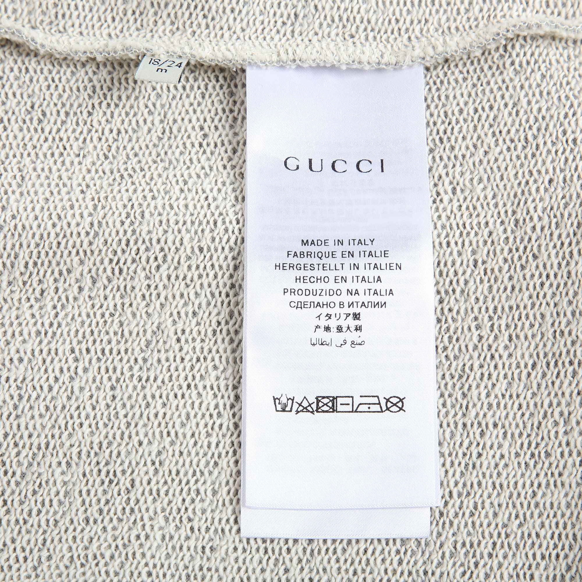Baby Grey Cotton Sweatshirt