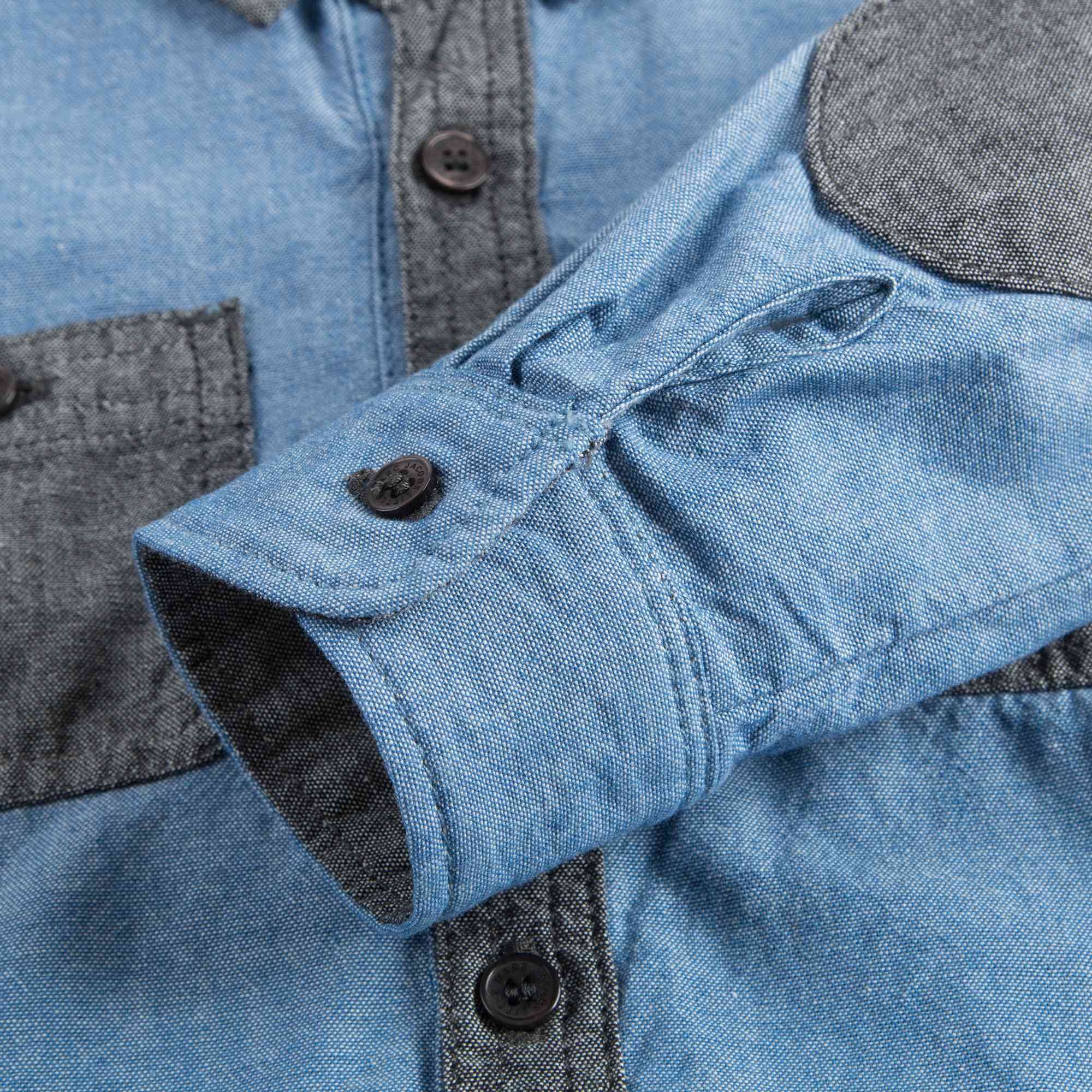 Baby Boys Blue Jeans Shirt