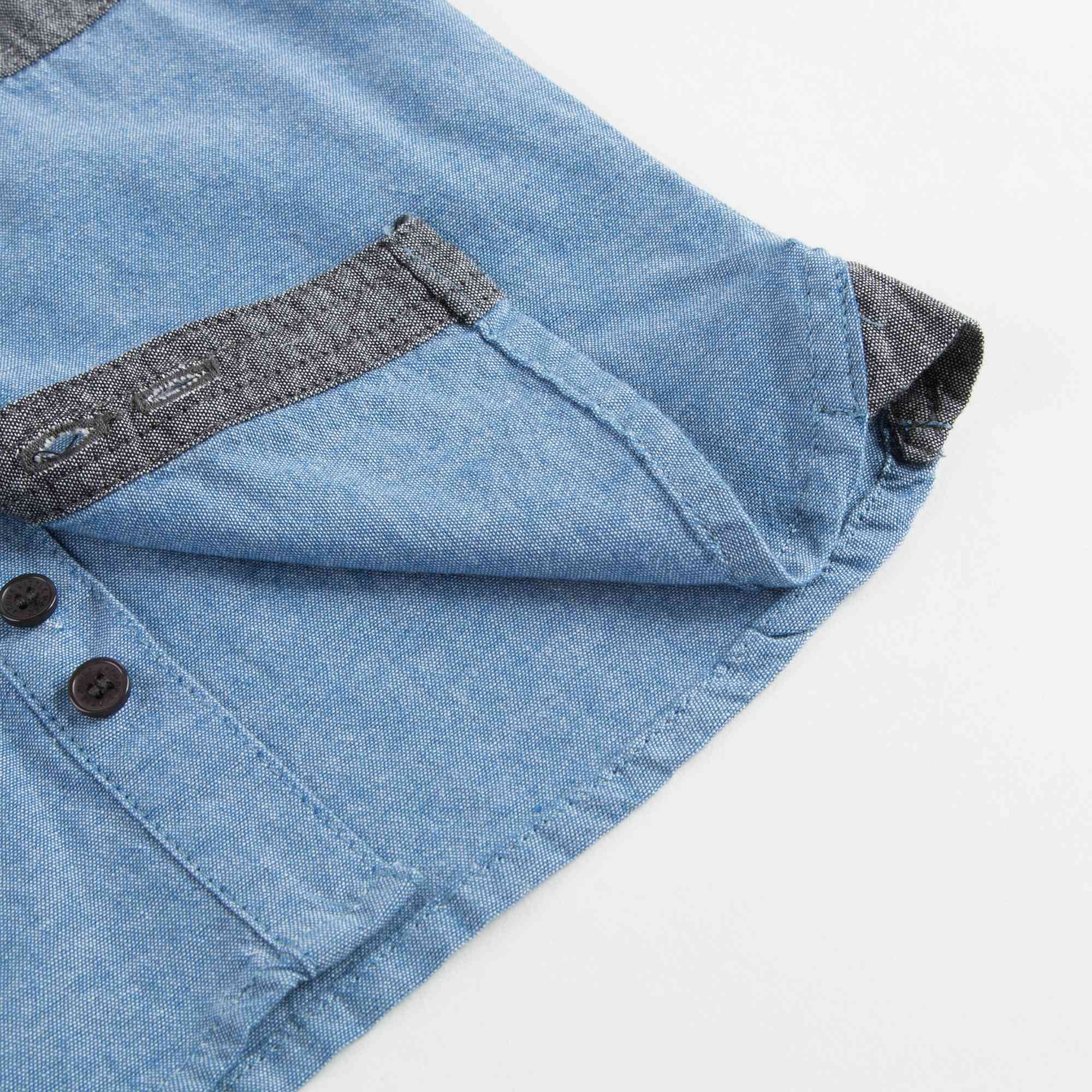 Baby Boys Blue Jeans Shirt