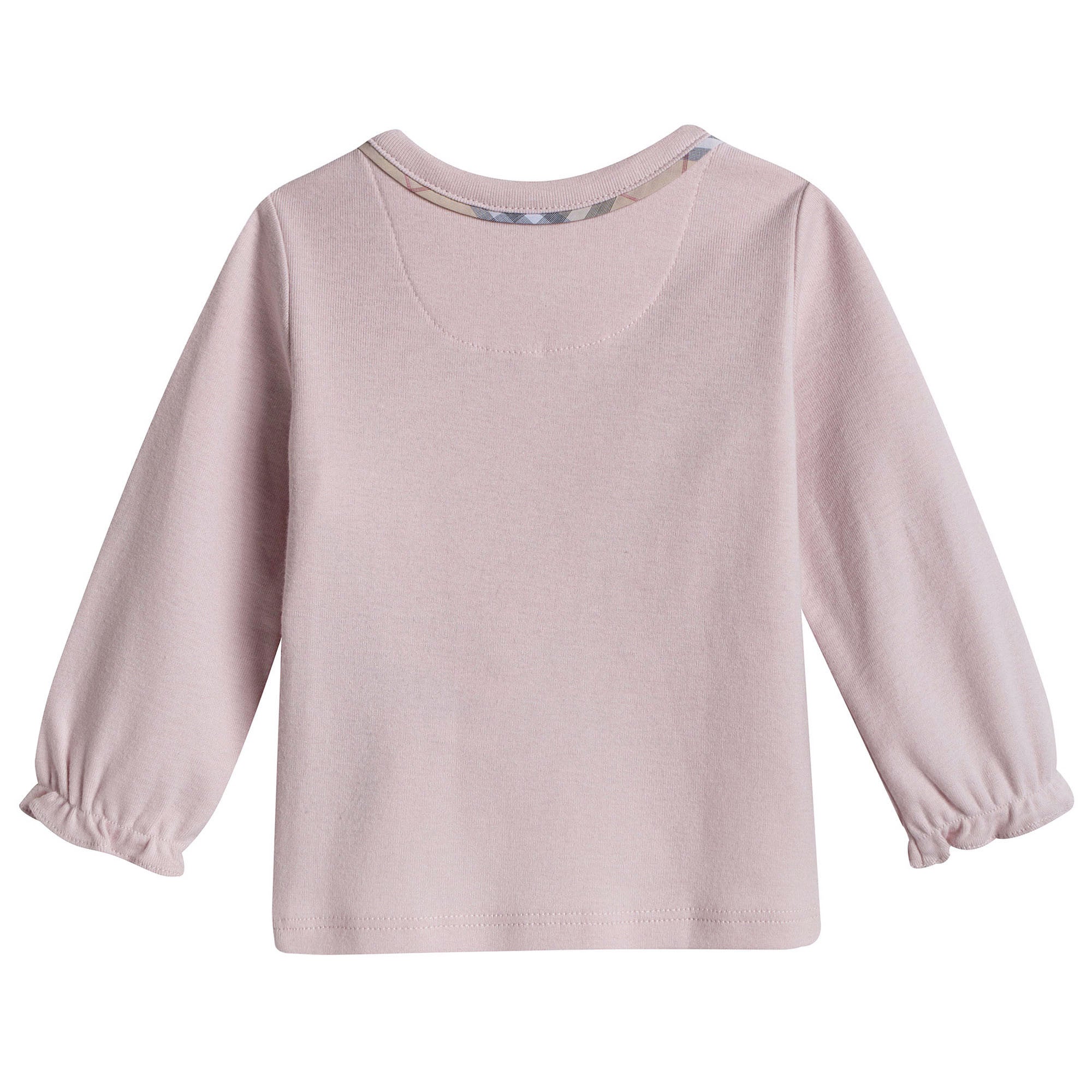 Baby Girls Powder Pink Top & Trousers 2 Piece Gift Set - CÉMAROSE | Children's Fashion Store - 4
