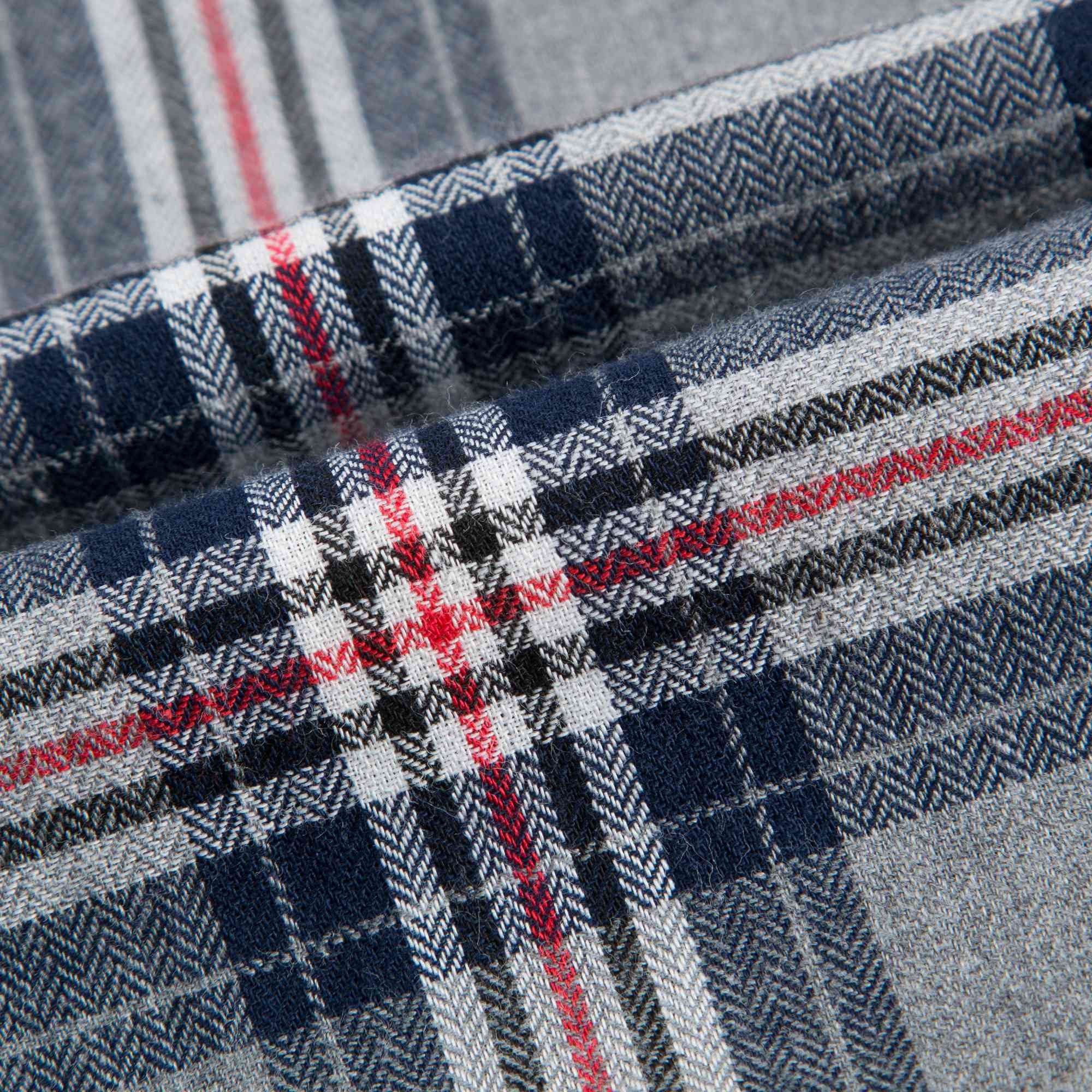 Boys Blue Checked Cotton Shirt