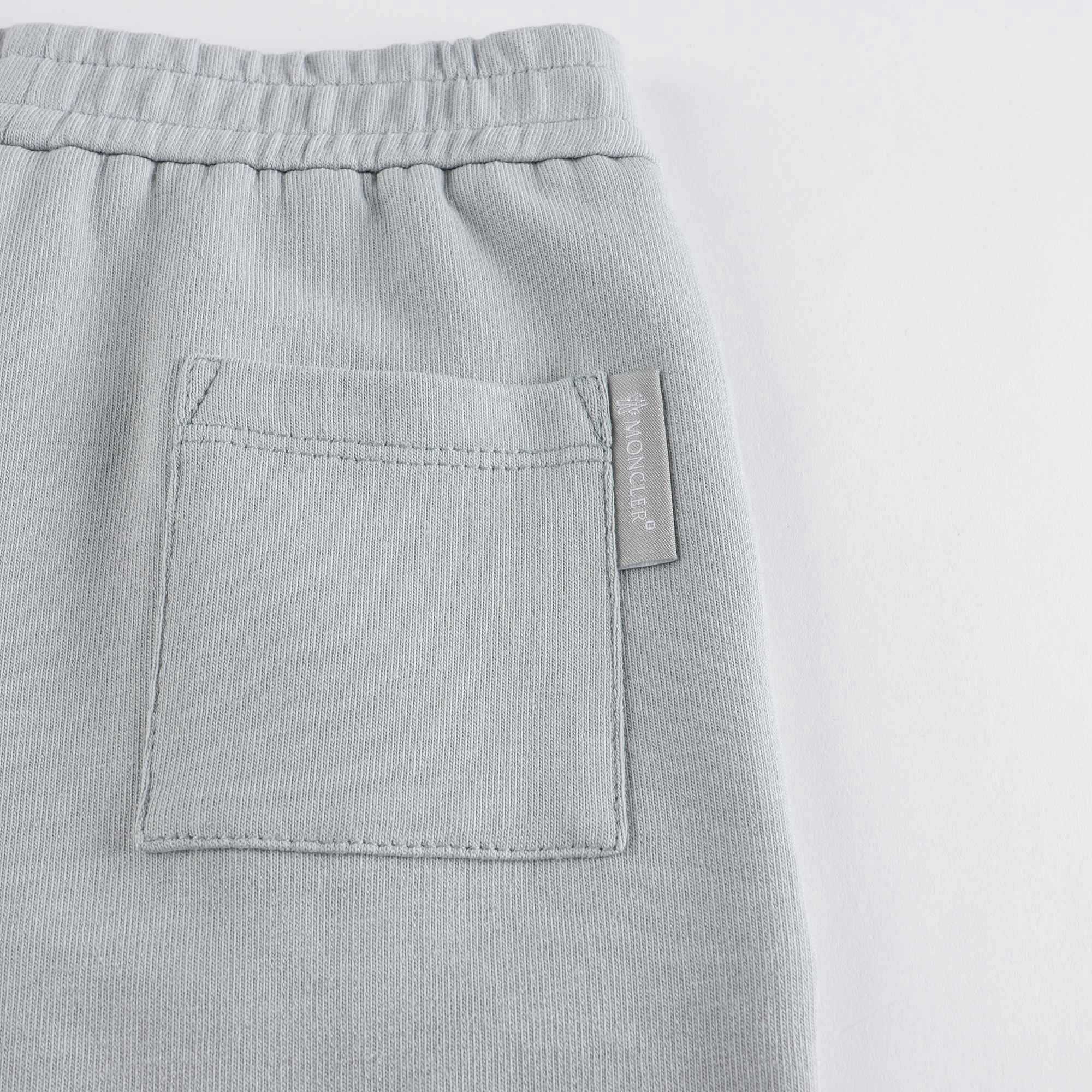 Baby Boys & Girls Grey Cotton Shorts