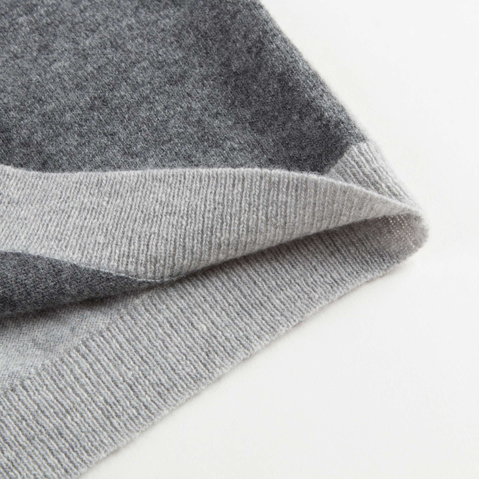 Boys Grey Colour Block Sweater