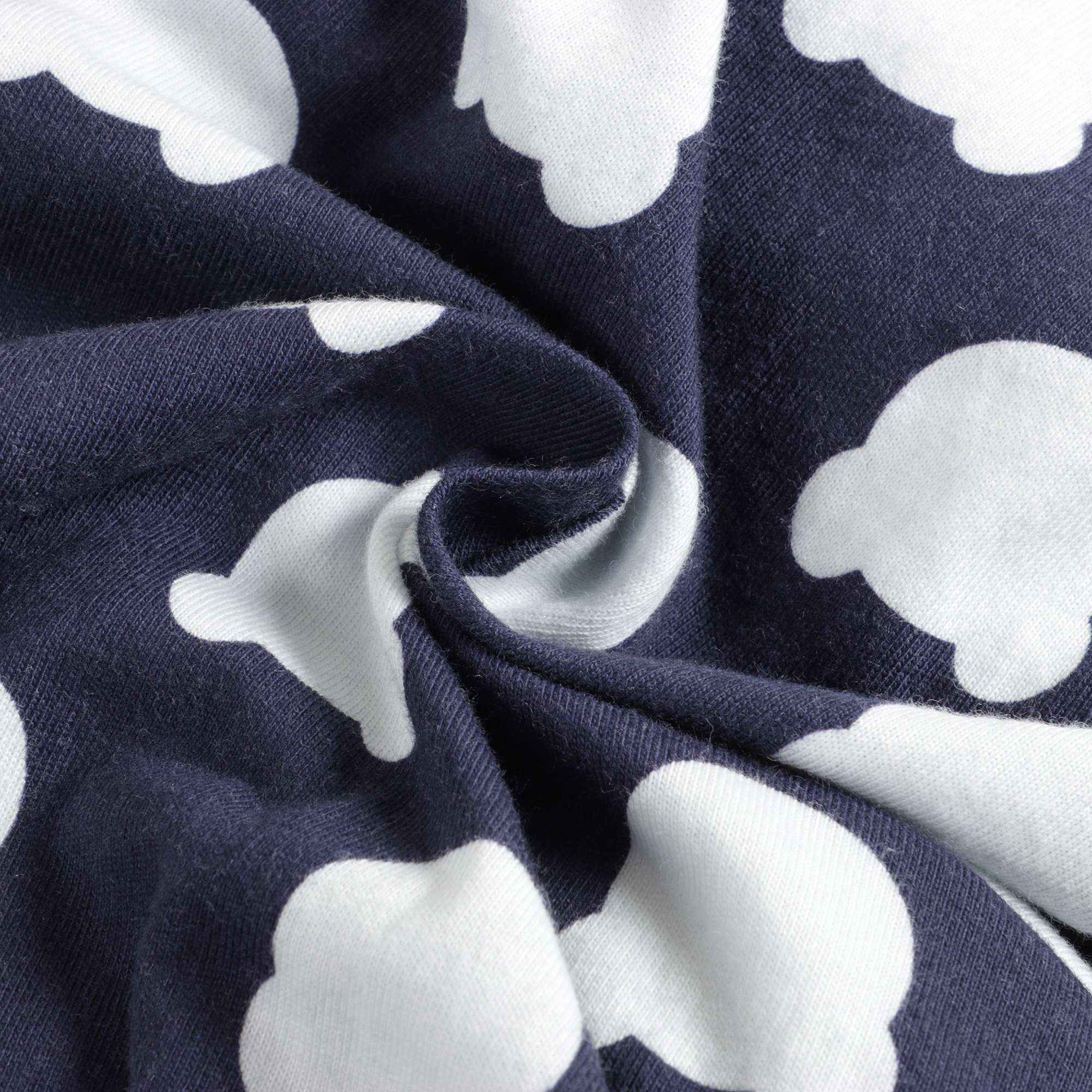 Baby Boys Navy Blue Padded Overalls