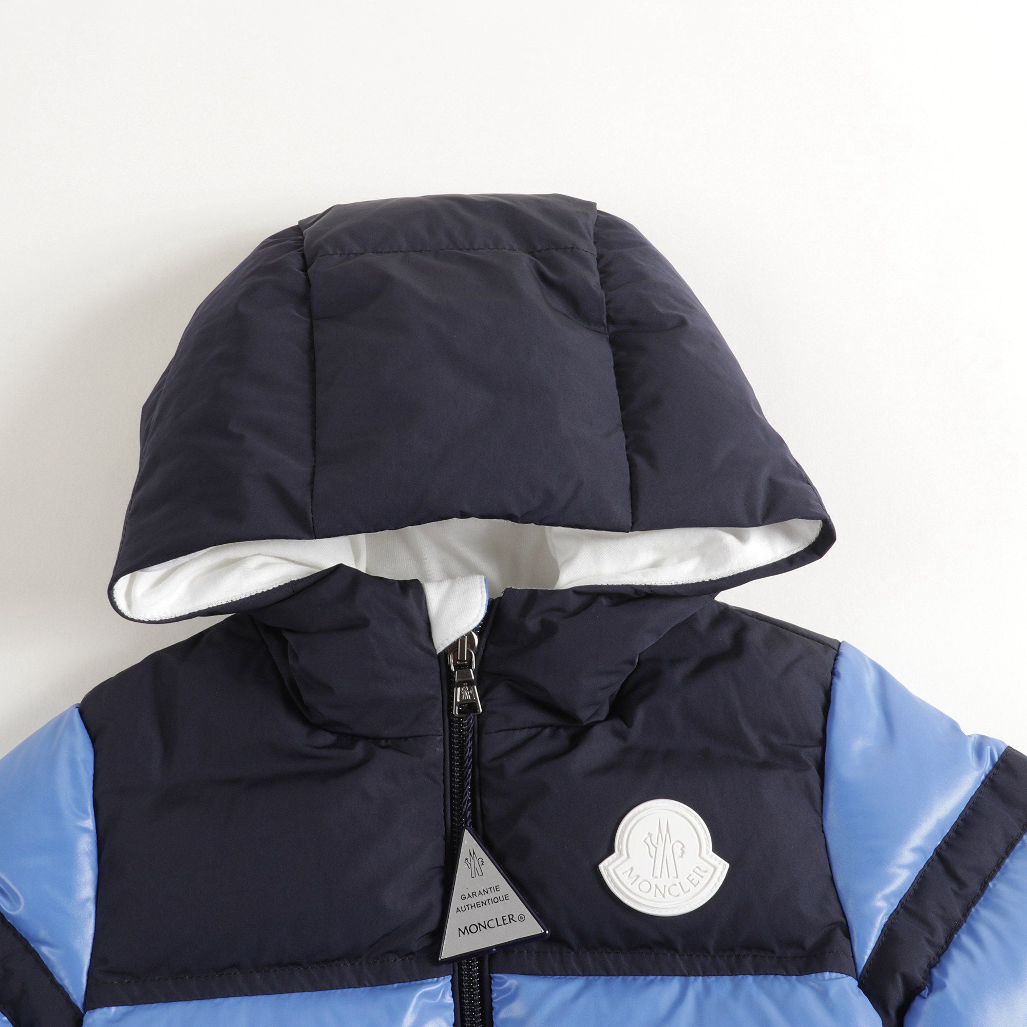Baby Boys Pastel Blue Padded Down ELM Jacket