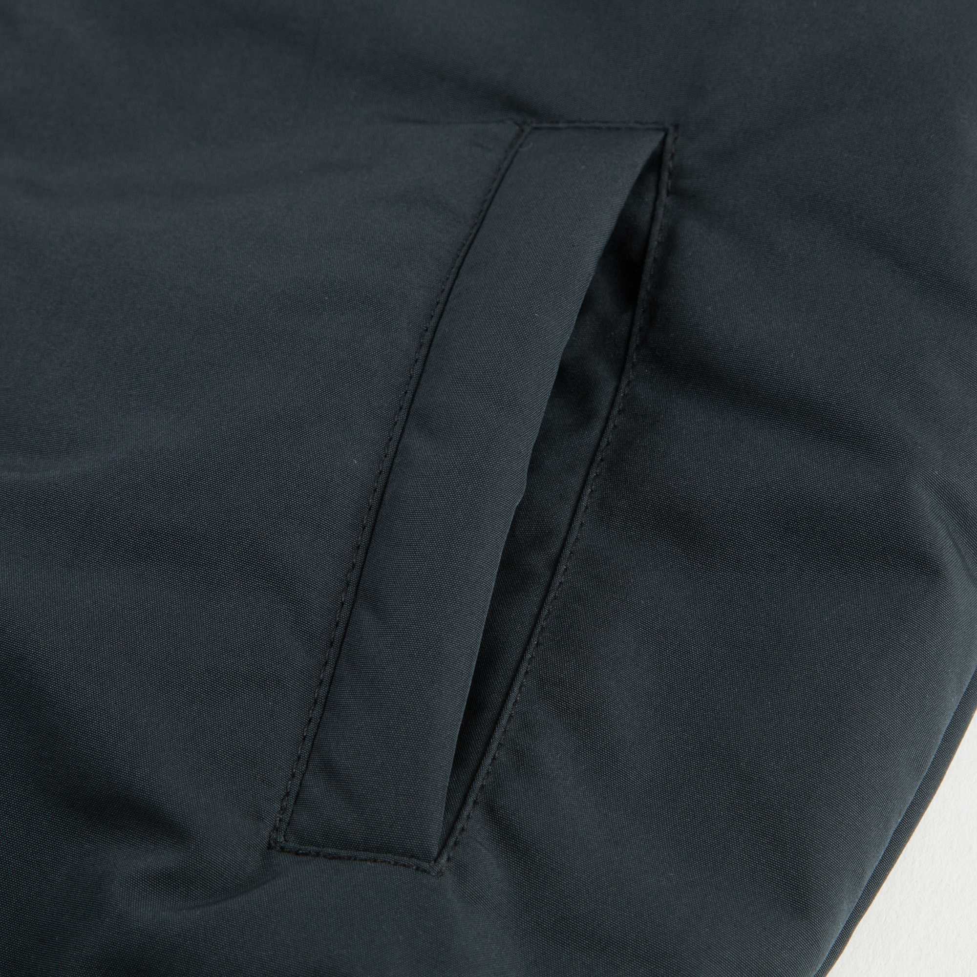 Boys & Girls Black Logo Jacket