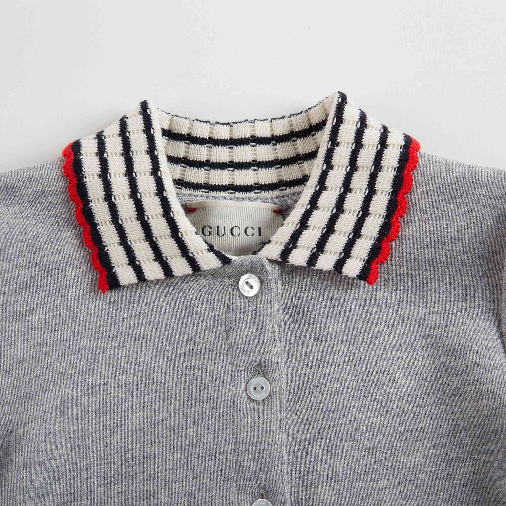 Baby Girls Grey Cotton Dress