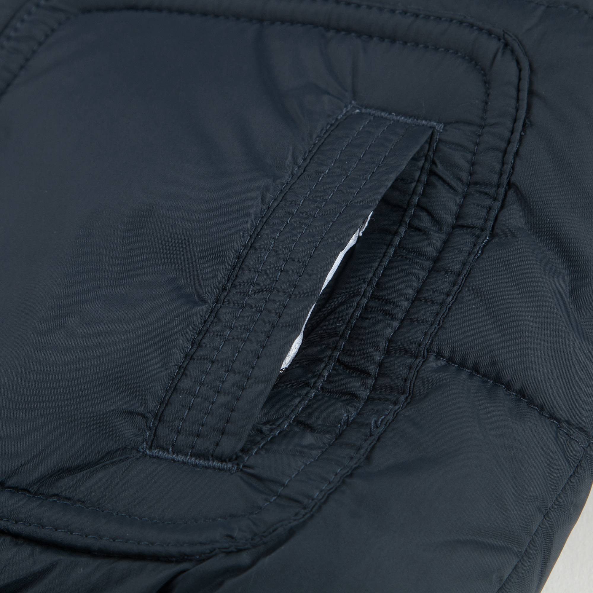 Boys Black & Blue Reversible Cotton Jacket
