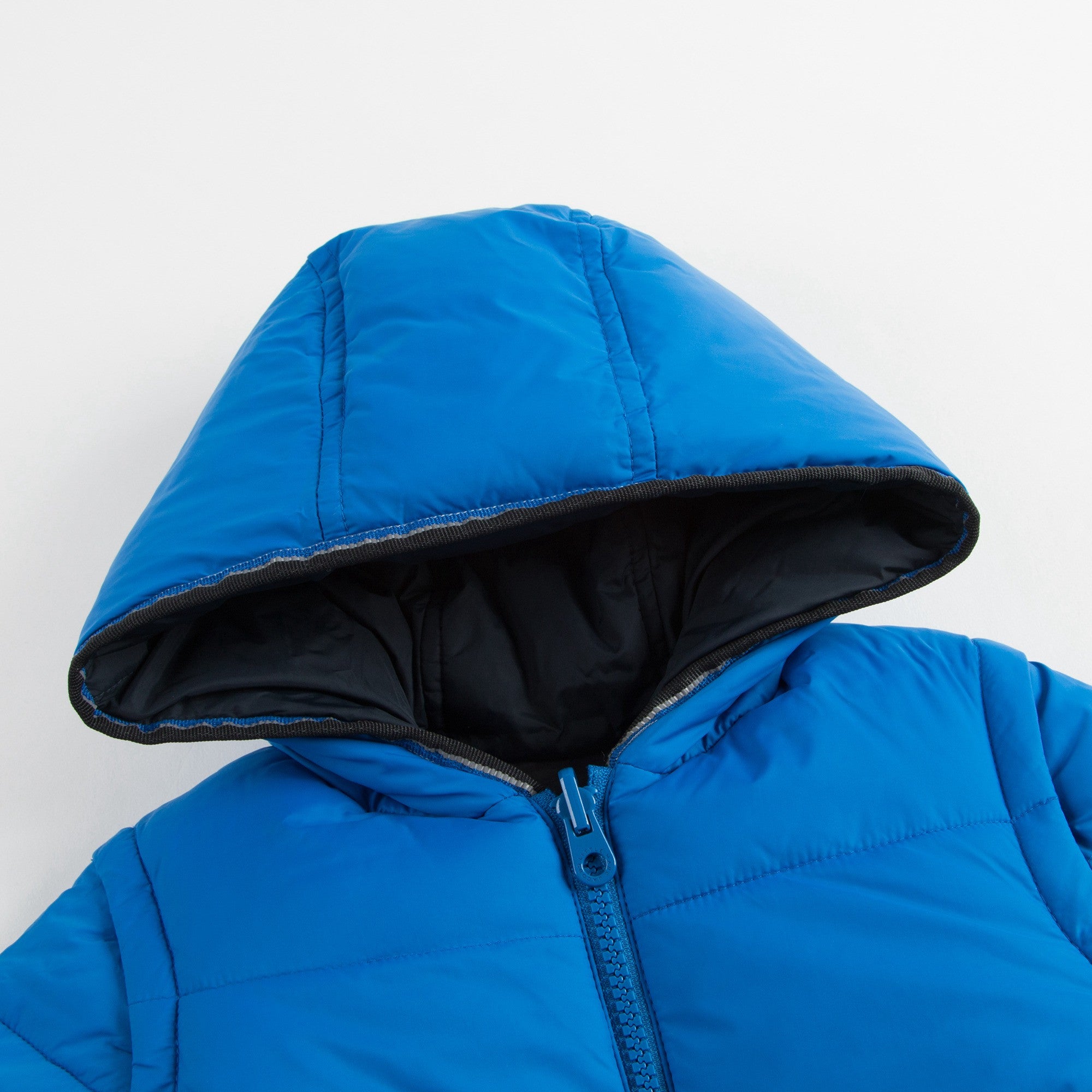 Boys Black & Blue Reversible Cotton Jacket