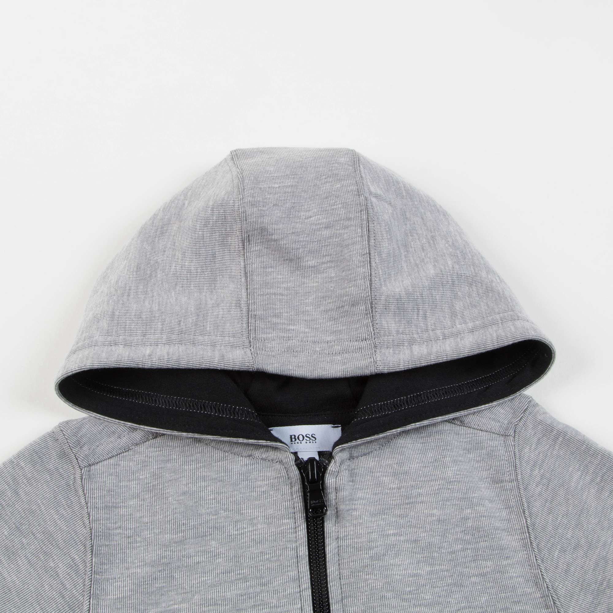 Boys Grey Cotton Cardigan Jogging