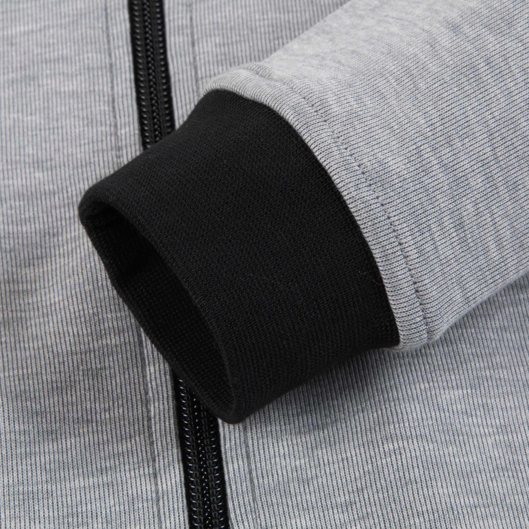 Boys Grey Cotton Cardigan Jogging