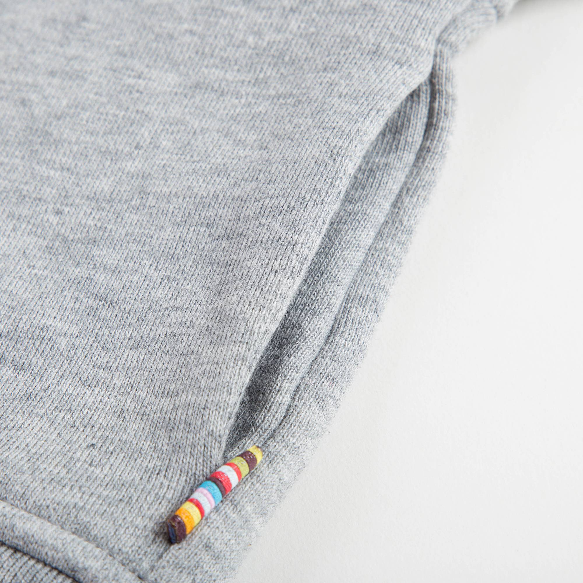 Baby Boys Marl Grey Cotton Top
