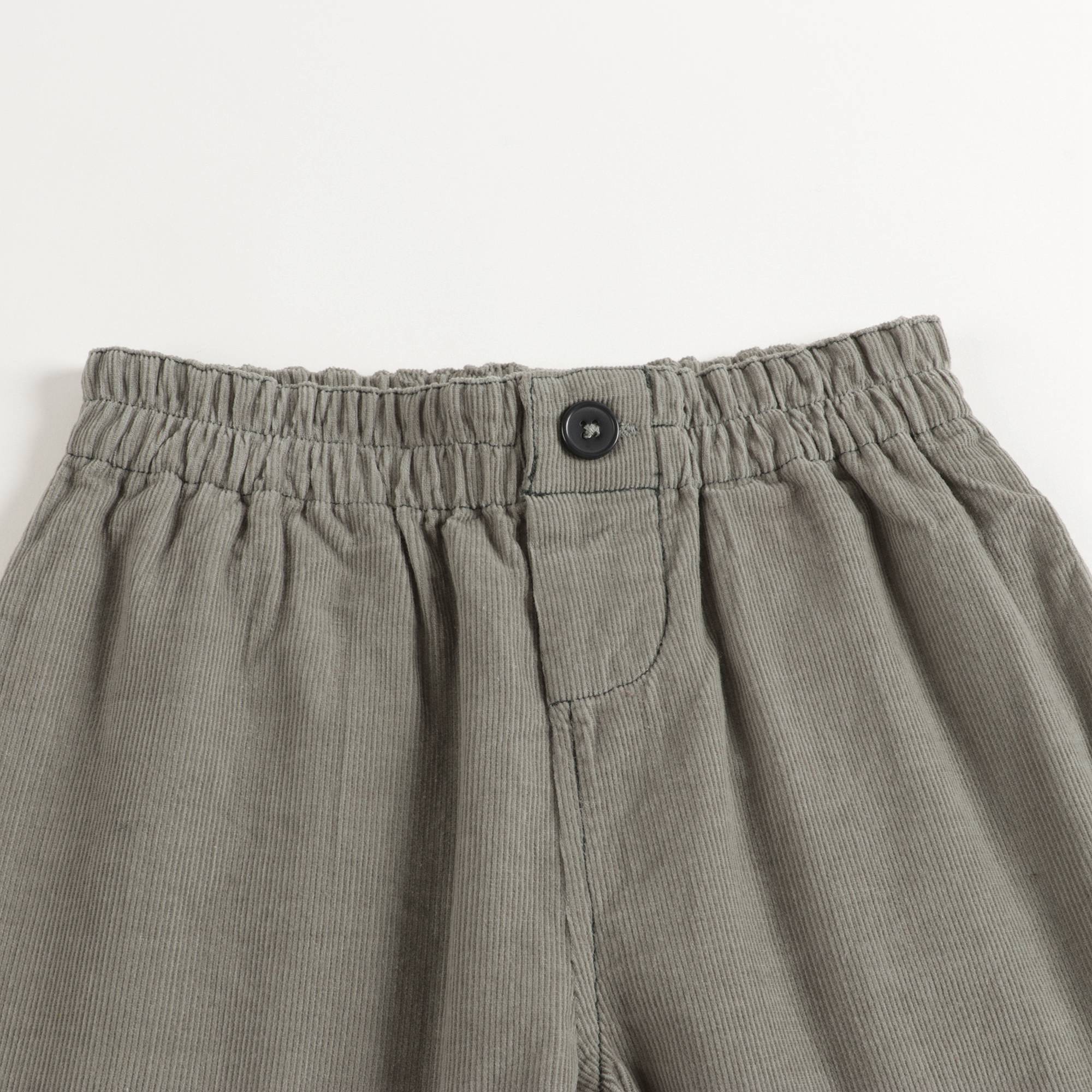 Boys & Girls Light Green Cotton Shorts