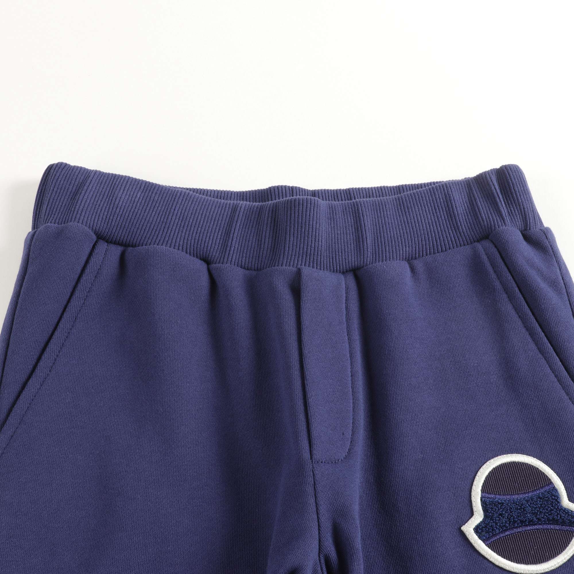 Boys Blue Cotton Trousers