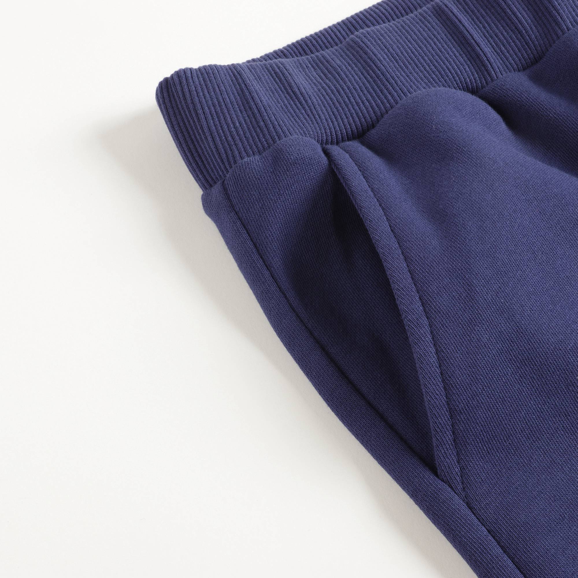 Boys Blue Cotton Trousers