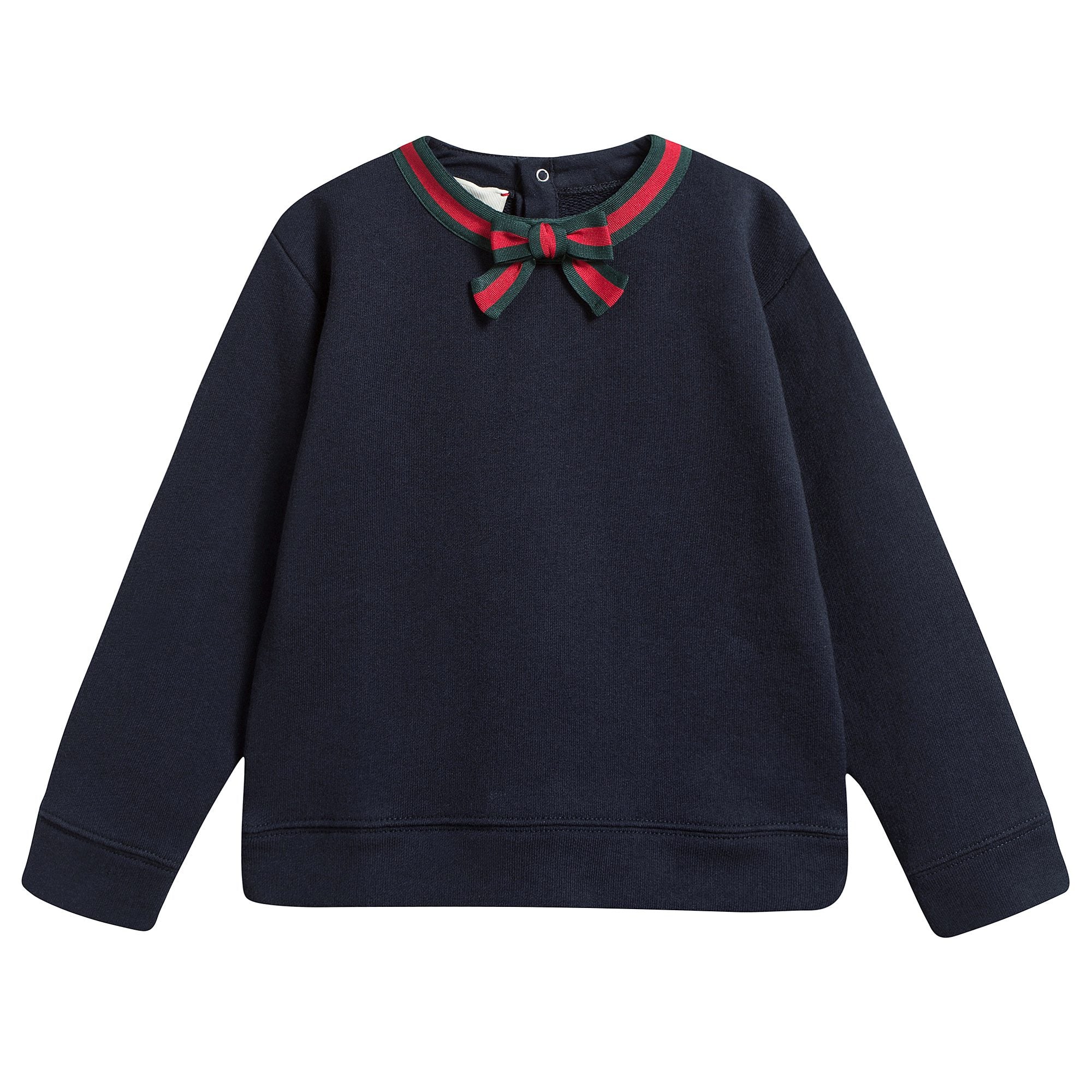 Baby Girls Blue Web Sweatshirt