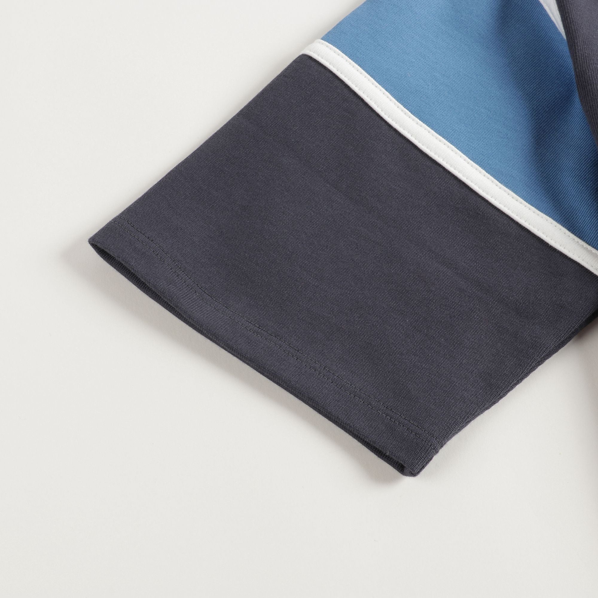 Boys Dark Grey Logo Cotton Polo Shirt
