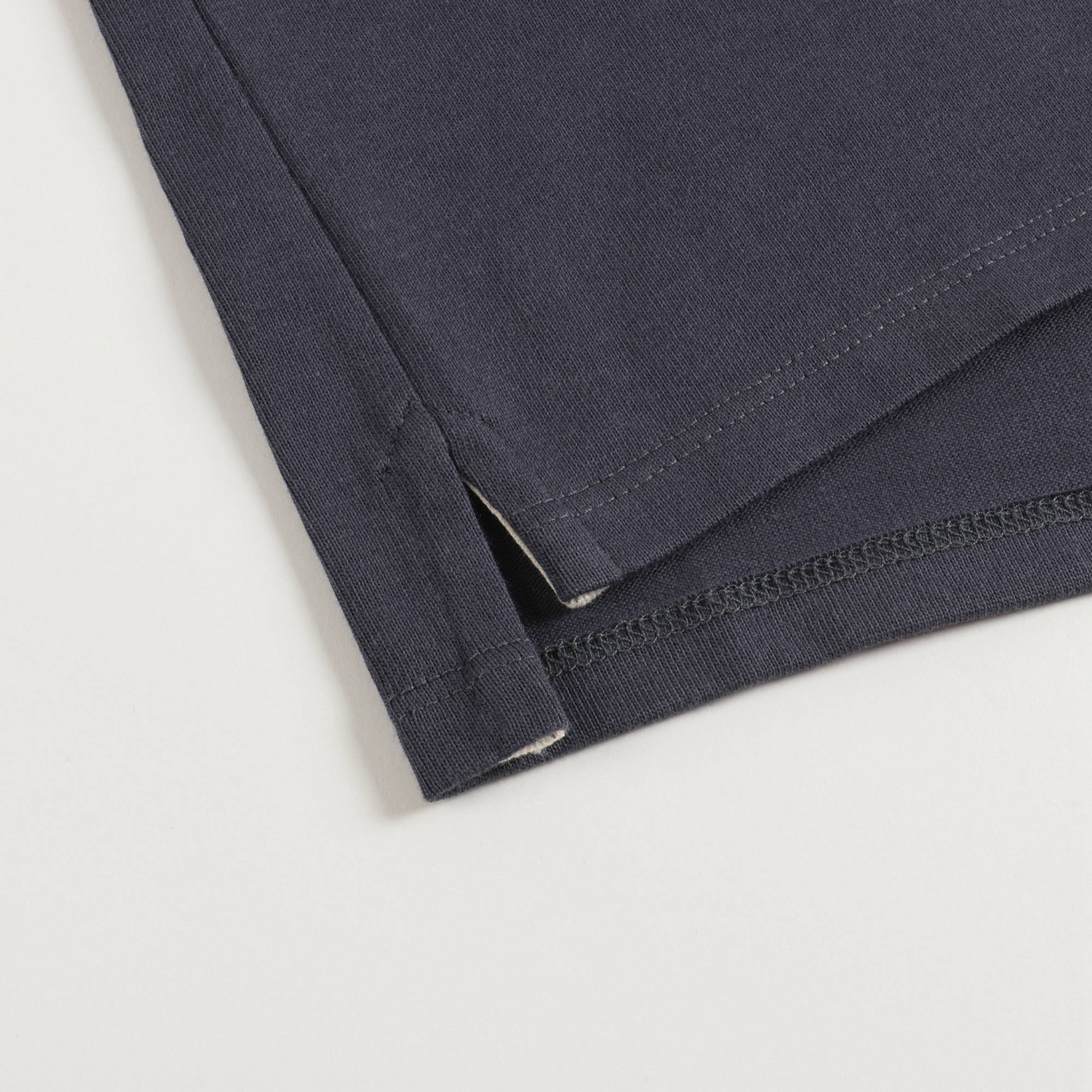 Boys Dark Grey Logo Cotton Polo Shirt