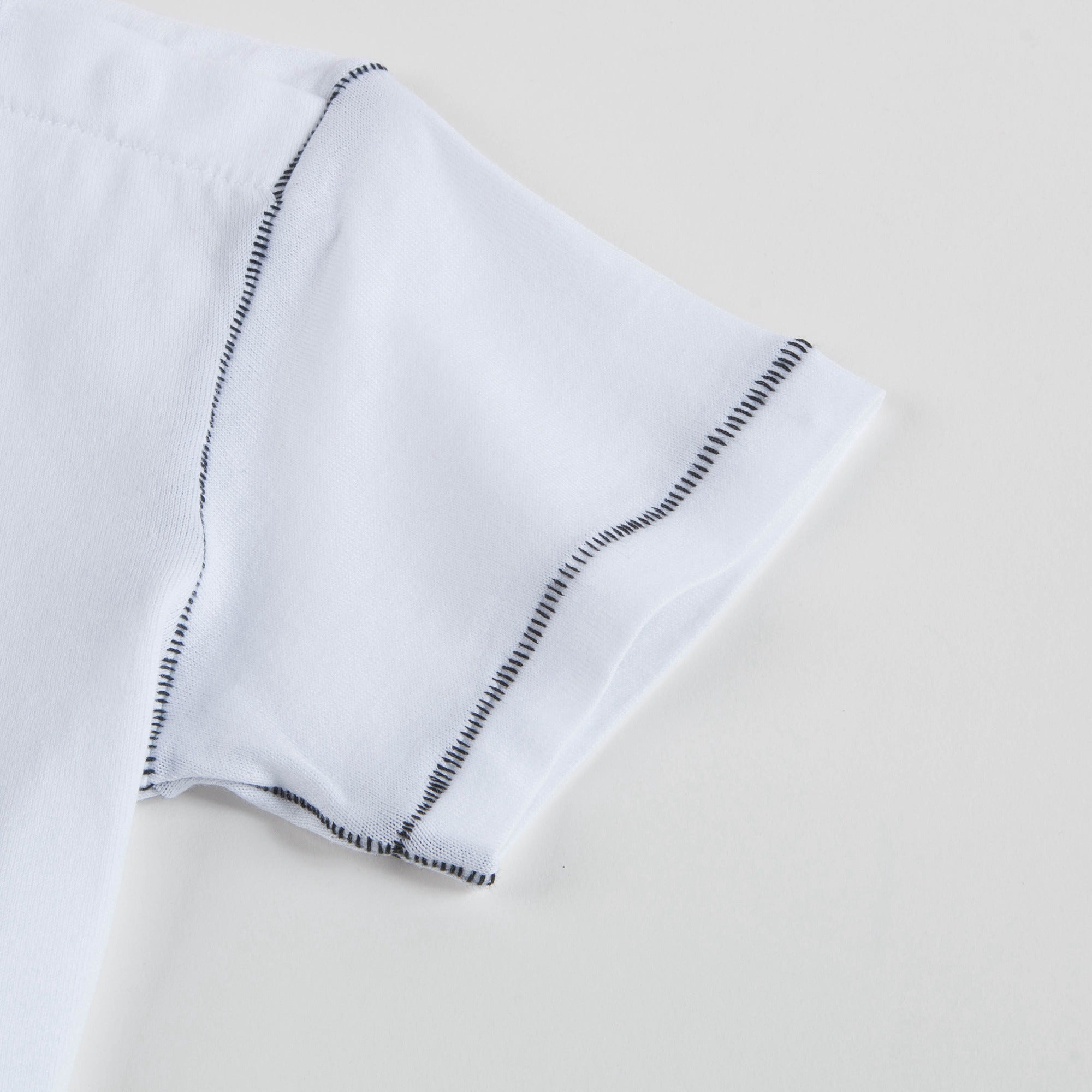 Baby Boys White Cotton T-shirt