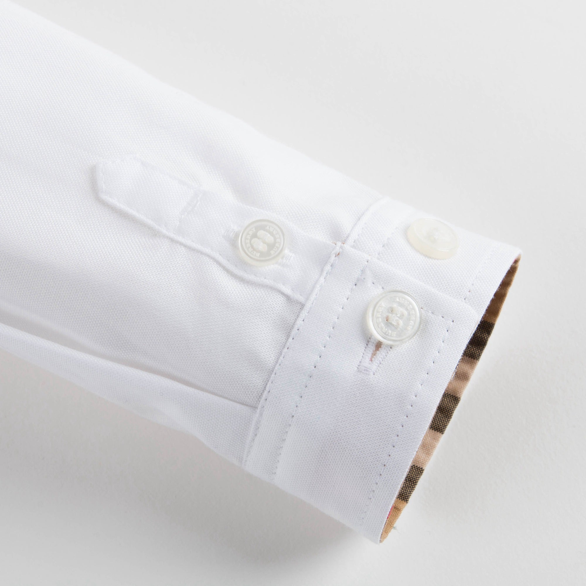 Baby Boys White Cotton Polo Shirt