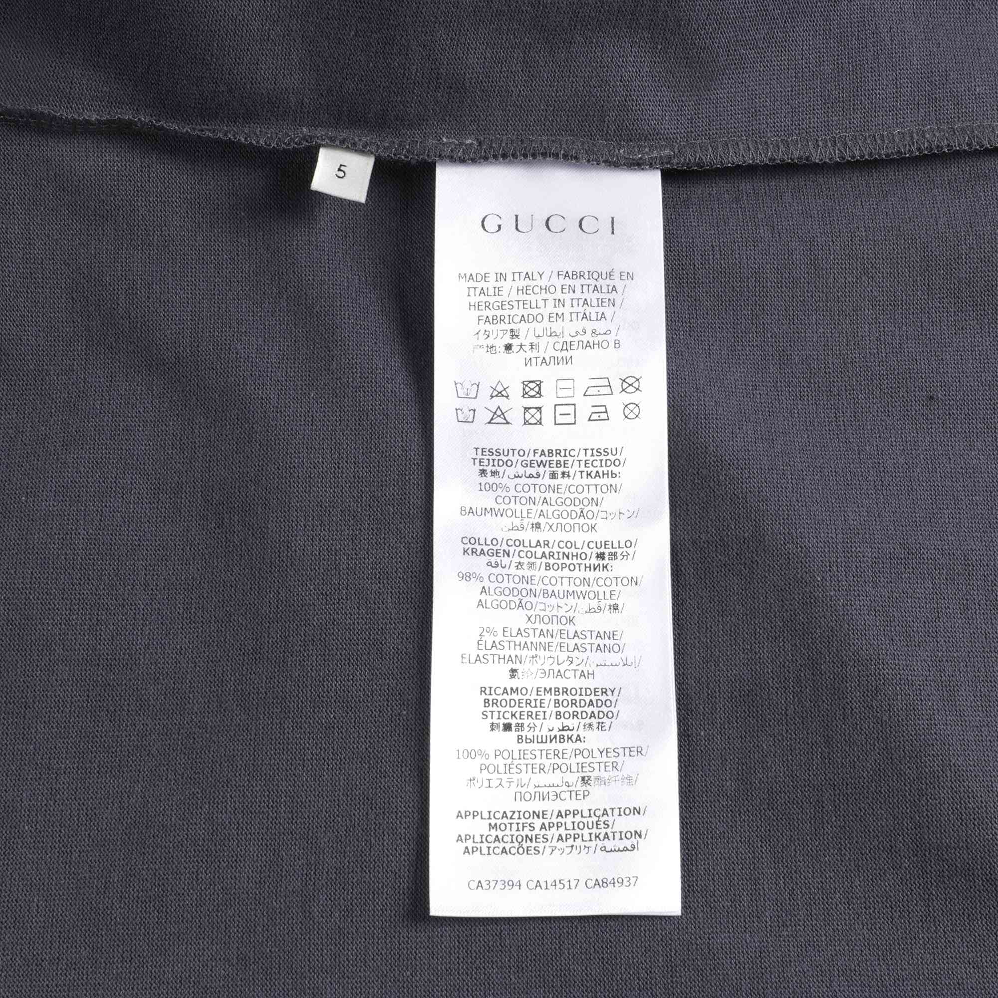 Boys Dark Grey Logo Cotton Polo Shirt