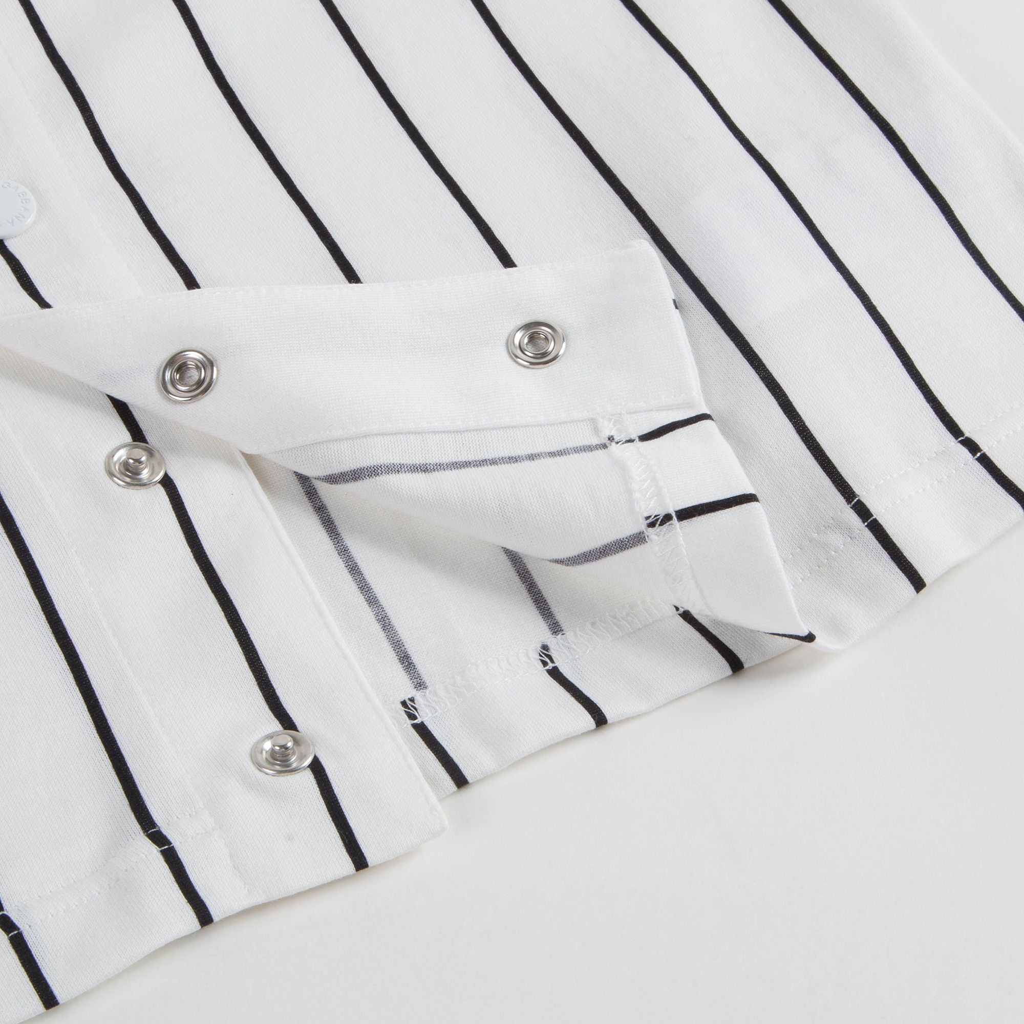 Boys White & Black "DG" Cotton T-shirt