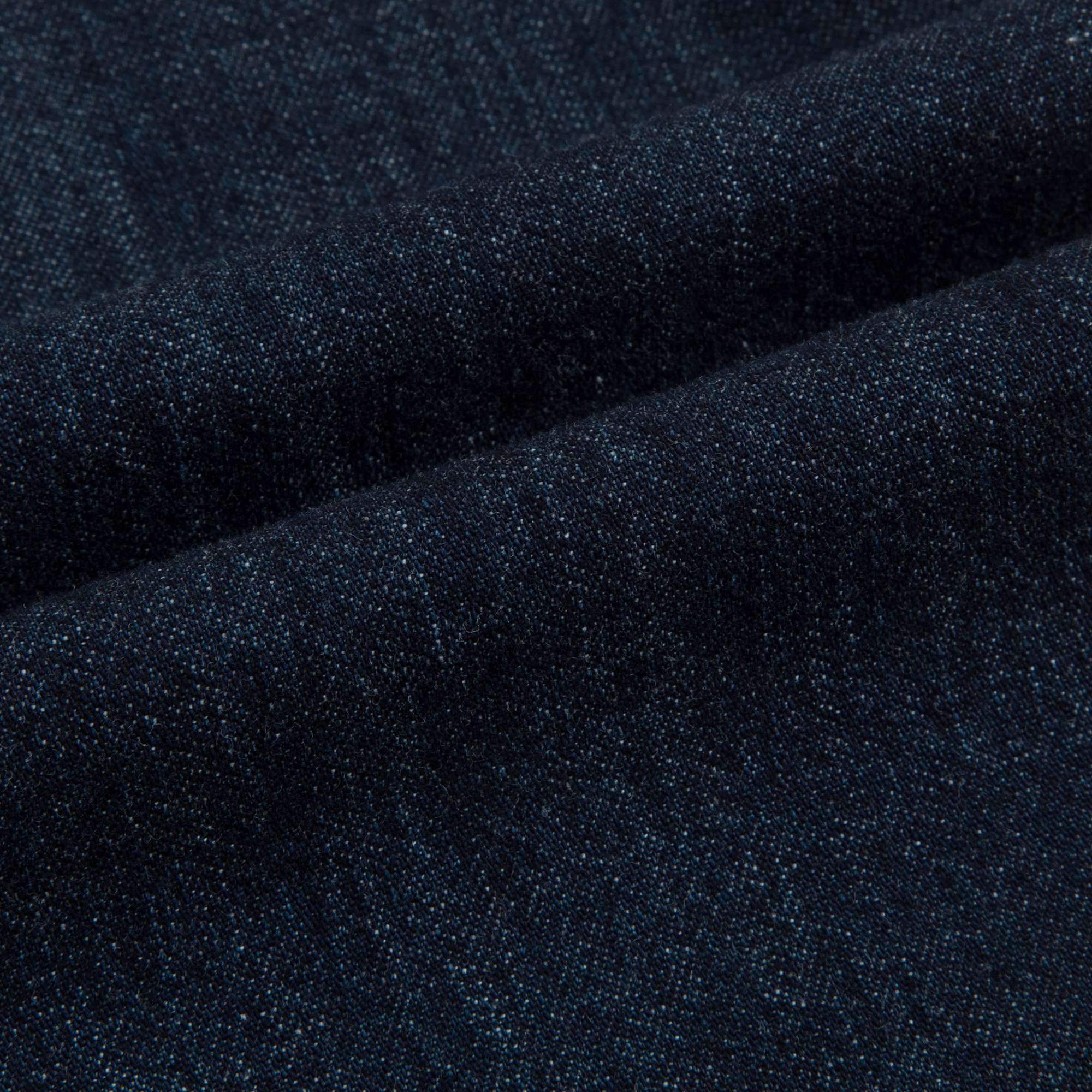 Girls Dark Blue Cotton Shirt