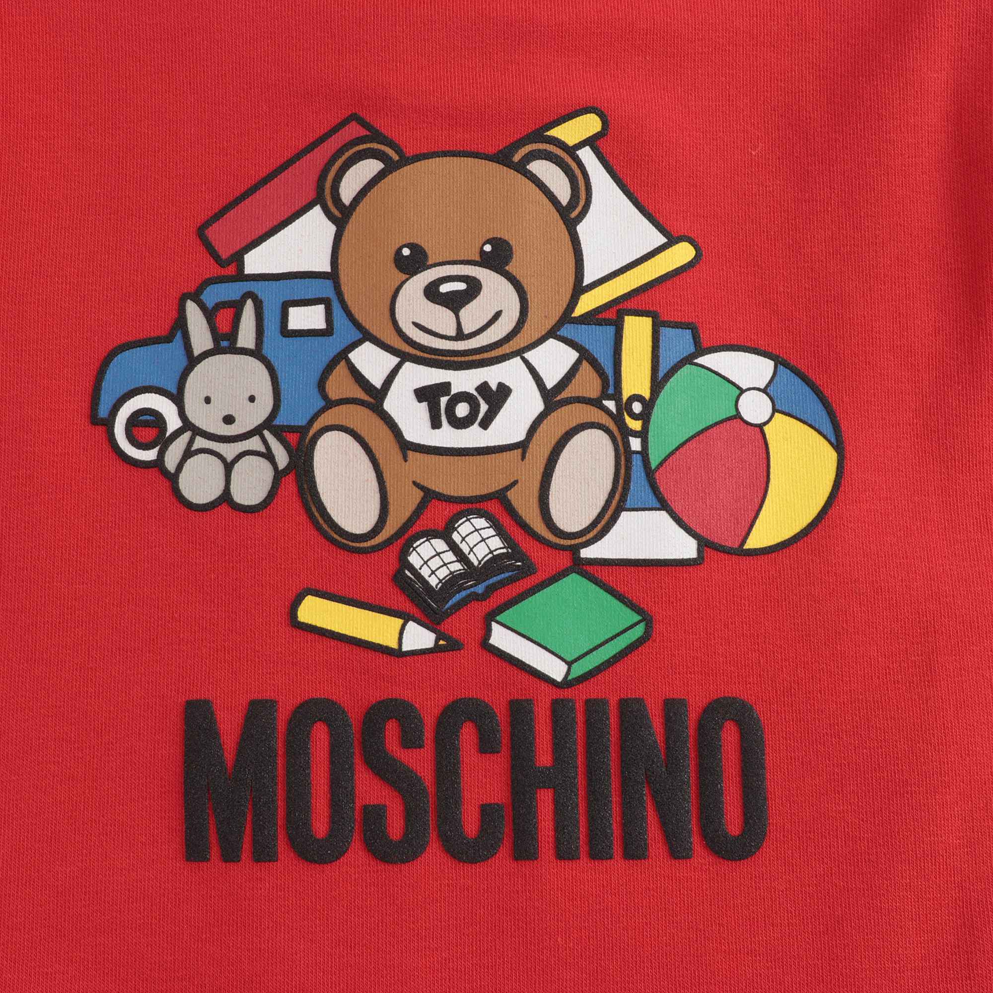 Baby Boys & Girls Red Zip Hooded Sweatshirt