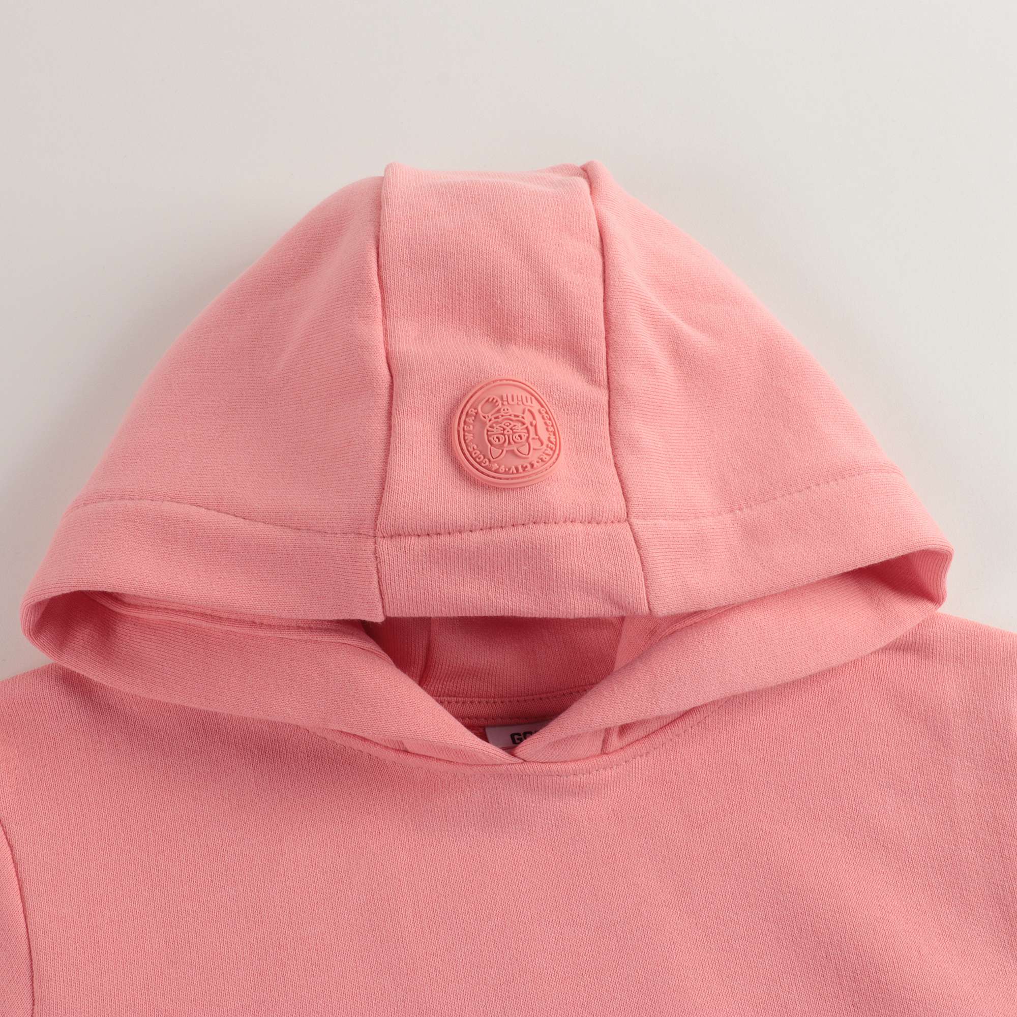 Boys & Girls Pink Logo Hooded Sweatshirt